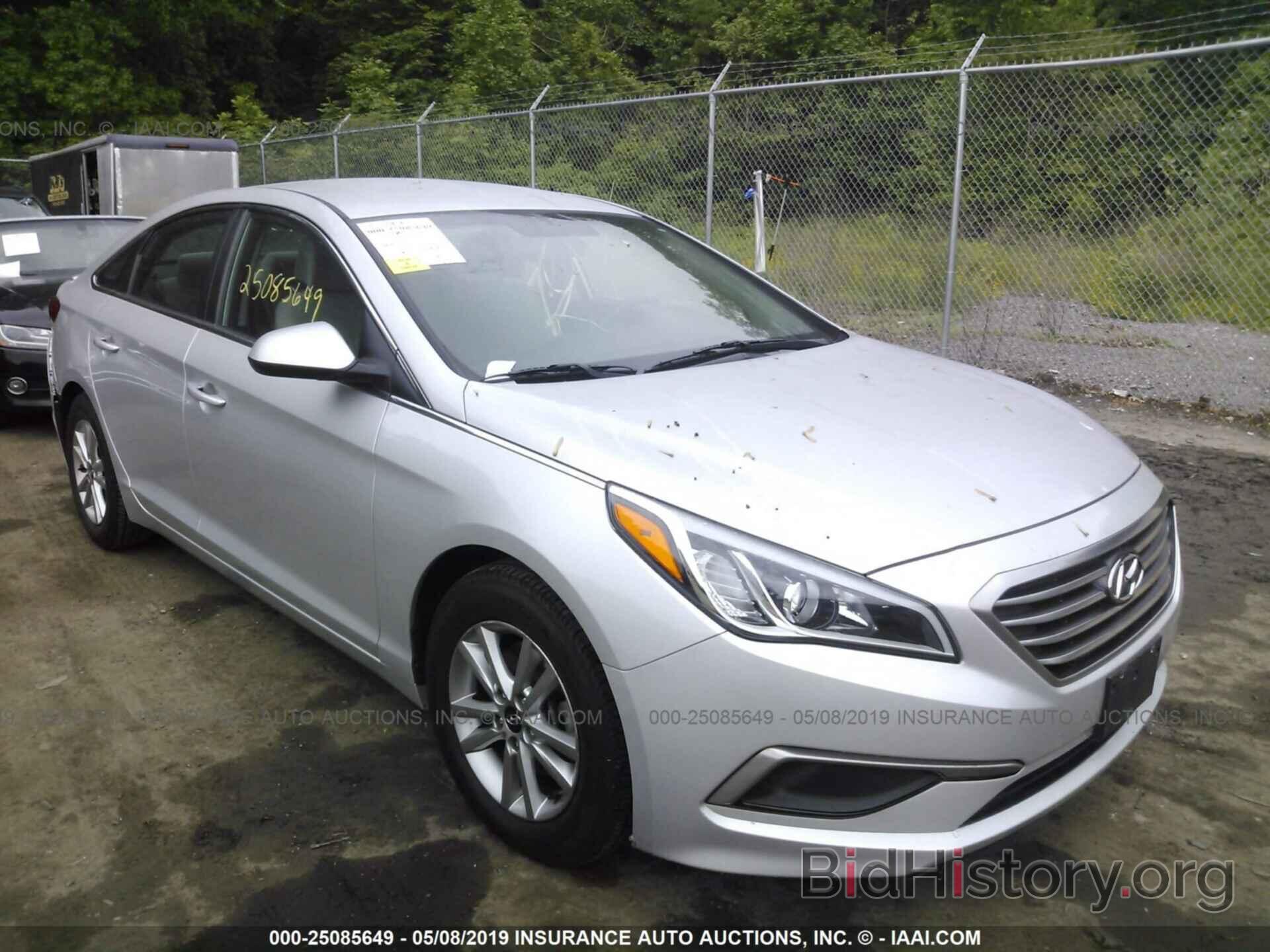 Photo 5NPE24AFXGH386515 - HYUNDAI SONATA 2016