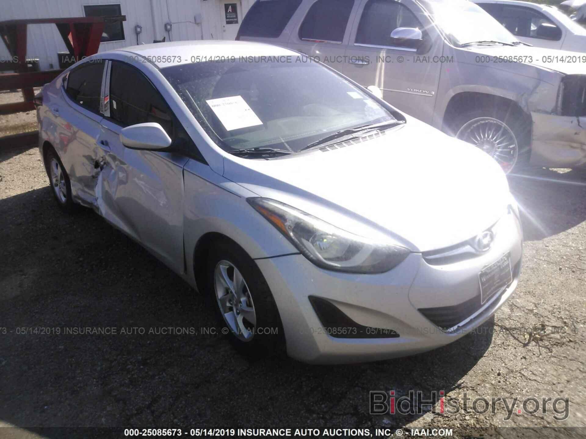 Photo 5NPDH4AE3EH505987 - HYUNDAI ELANTRA 2014