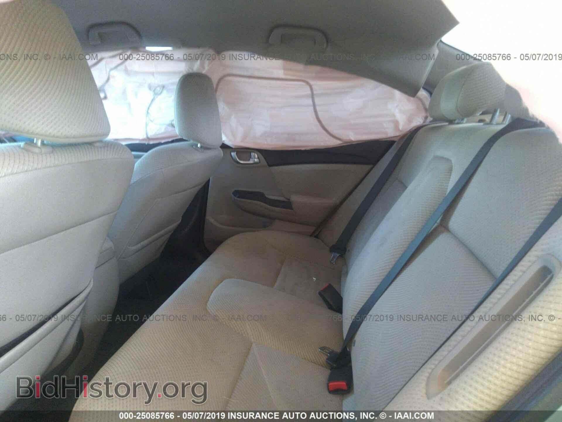 2013 HONDA CIVIC - VIN: 19XFB4F21DE003264 - Фото 8