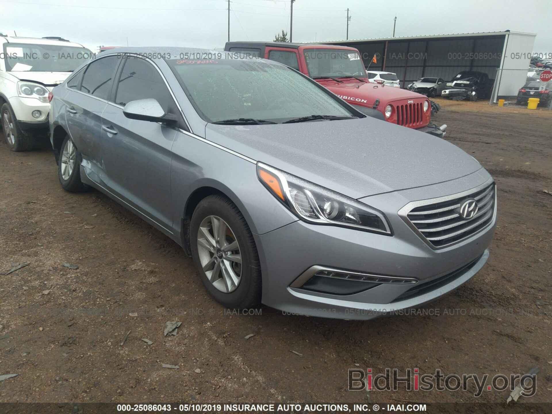 Photo 5NPE24AFXFH142801 - HYUNDAI SONATA 2015