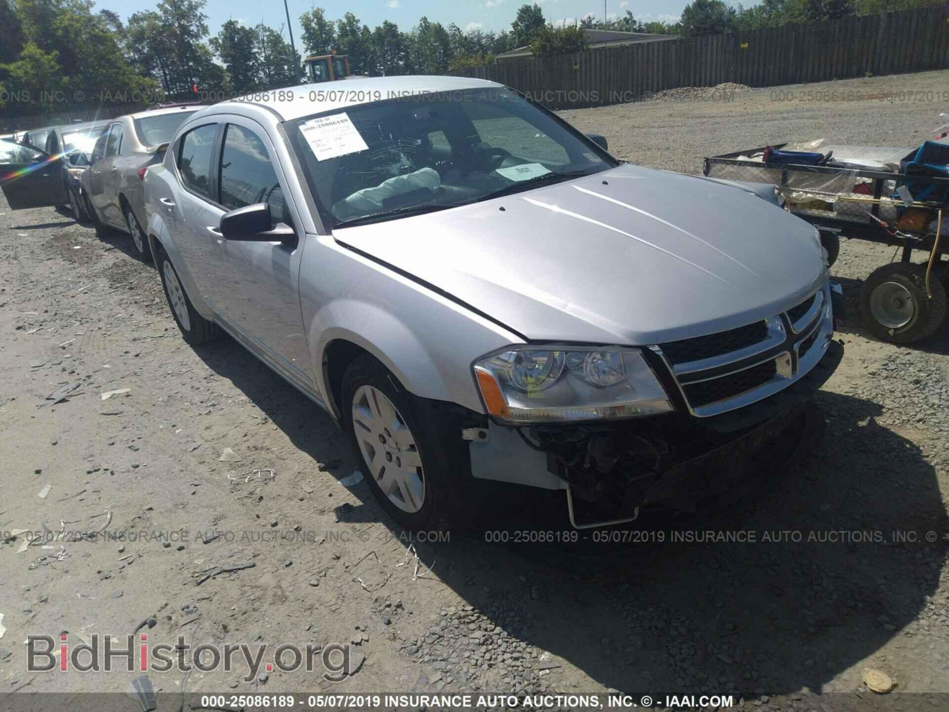 Фотография 1C3CDZAB5CN209137 - DODGE AVENGER 2012