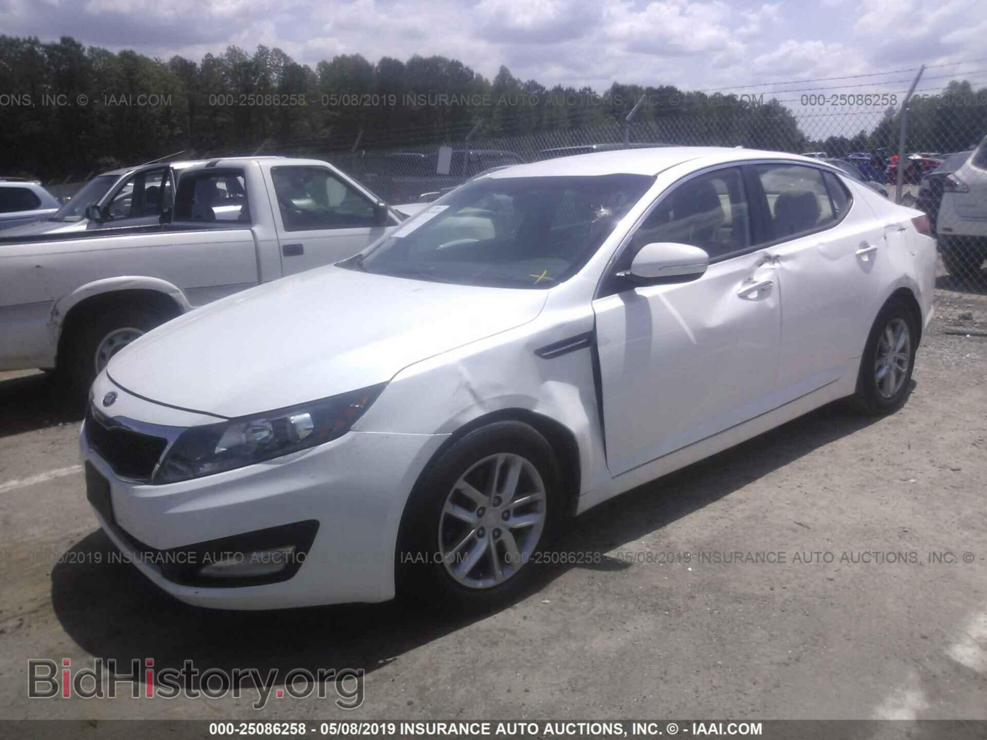 2013 KIA OPTIMA - VIN: KNAGM4A76D5354486 - Photo 2