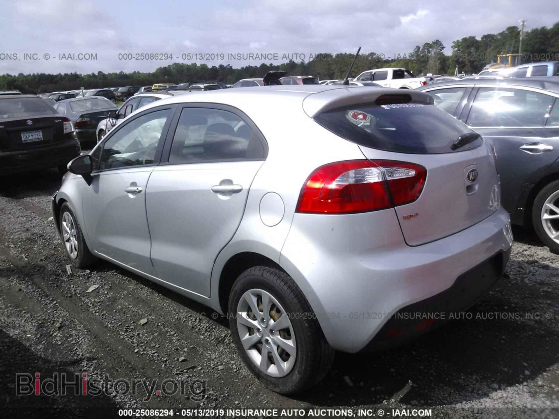 2013 KIA RIO - VIN: KNADM5A3XD6225599 - Фото 3