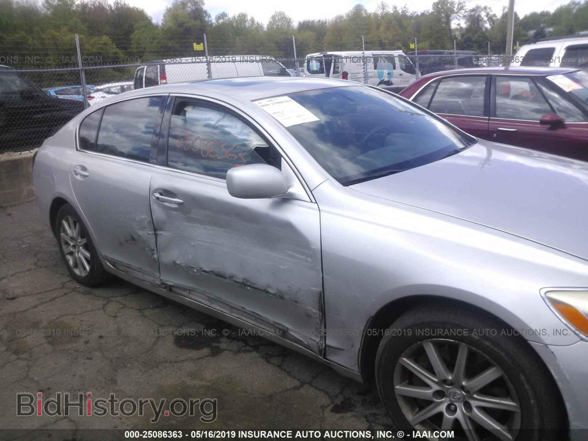 2007 LEXUS GS - VIN: JTHCE96S470006100 - Фото 6