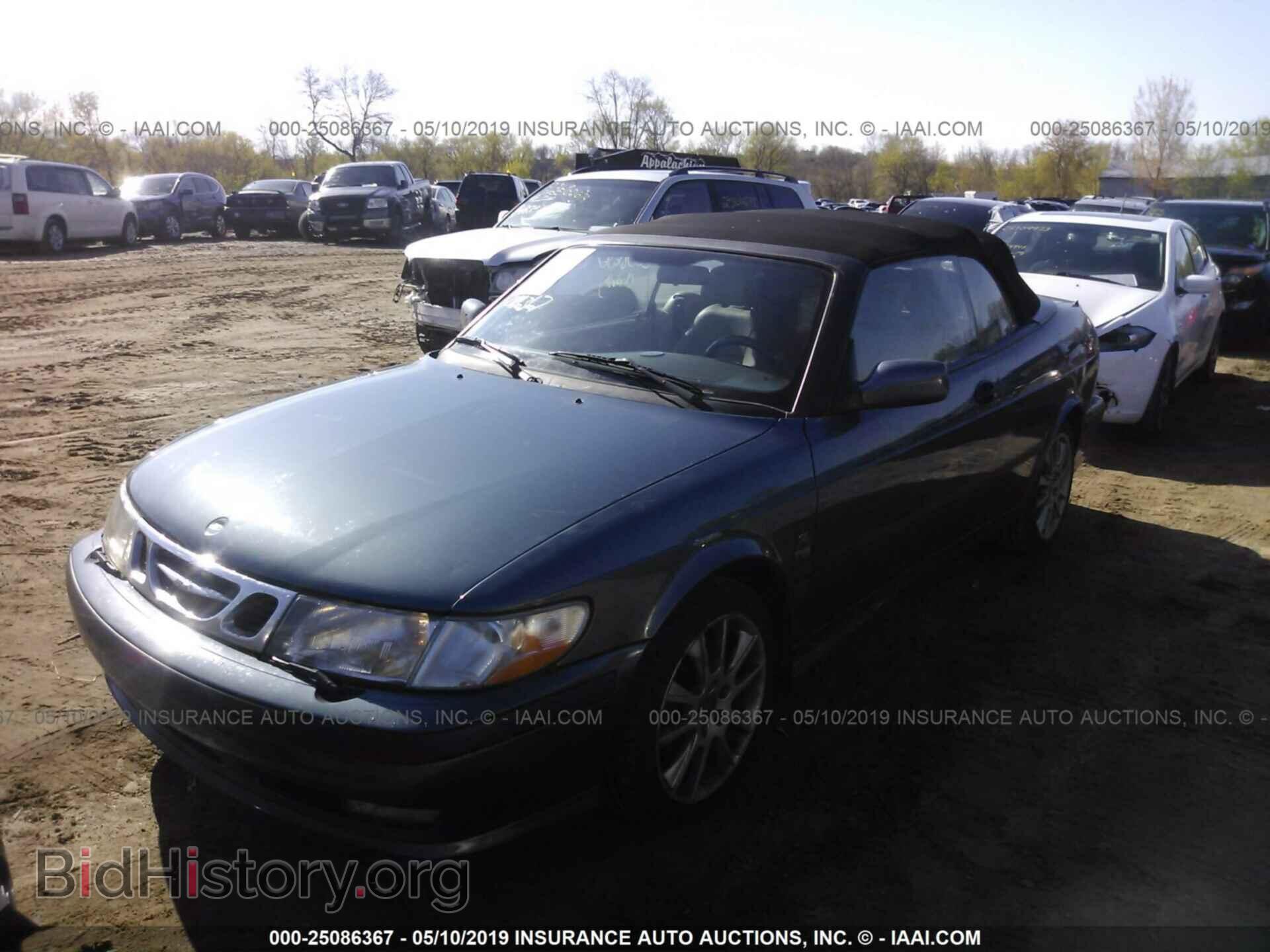 2000 SAAB 9-3 - VIN: YS3DF78K8Y7011371 - Фото 2