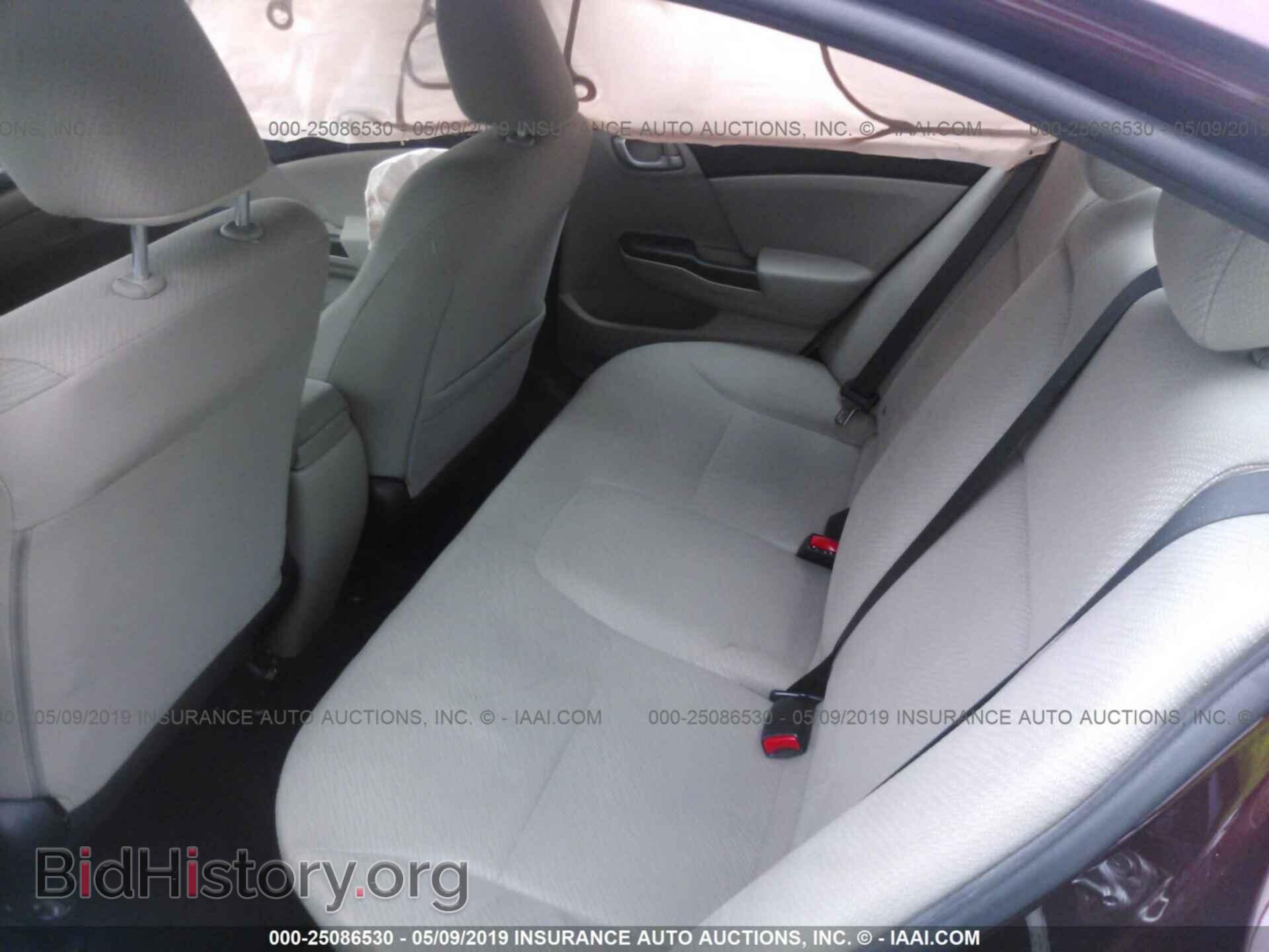 2013 HONDA CIVIC - VIN: 19XFB2F50DE295245 - Фото 8