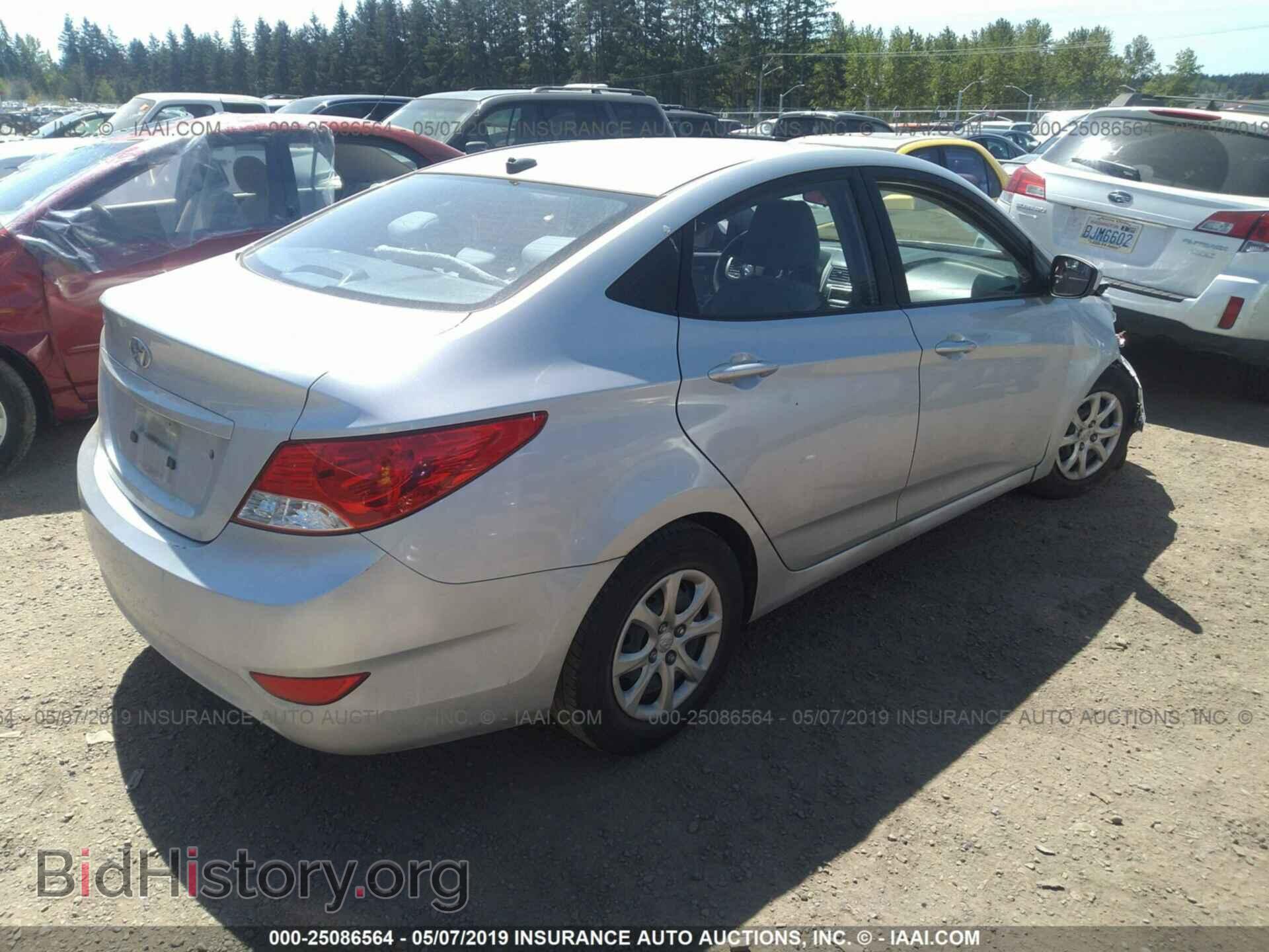 2014 HYUNDAI ACCENT - VIN: KMHCT4AE8EU613467 - Фото 4