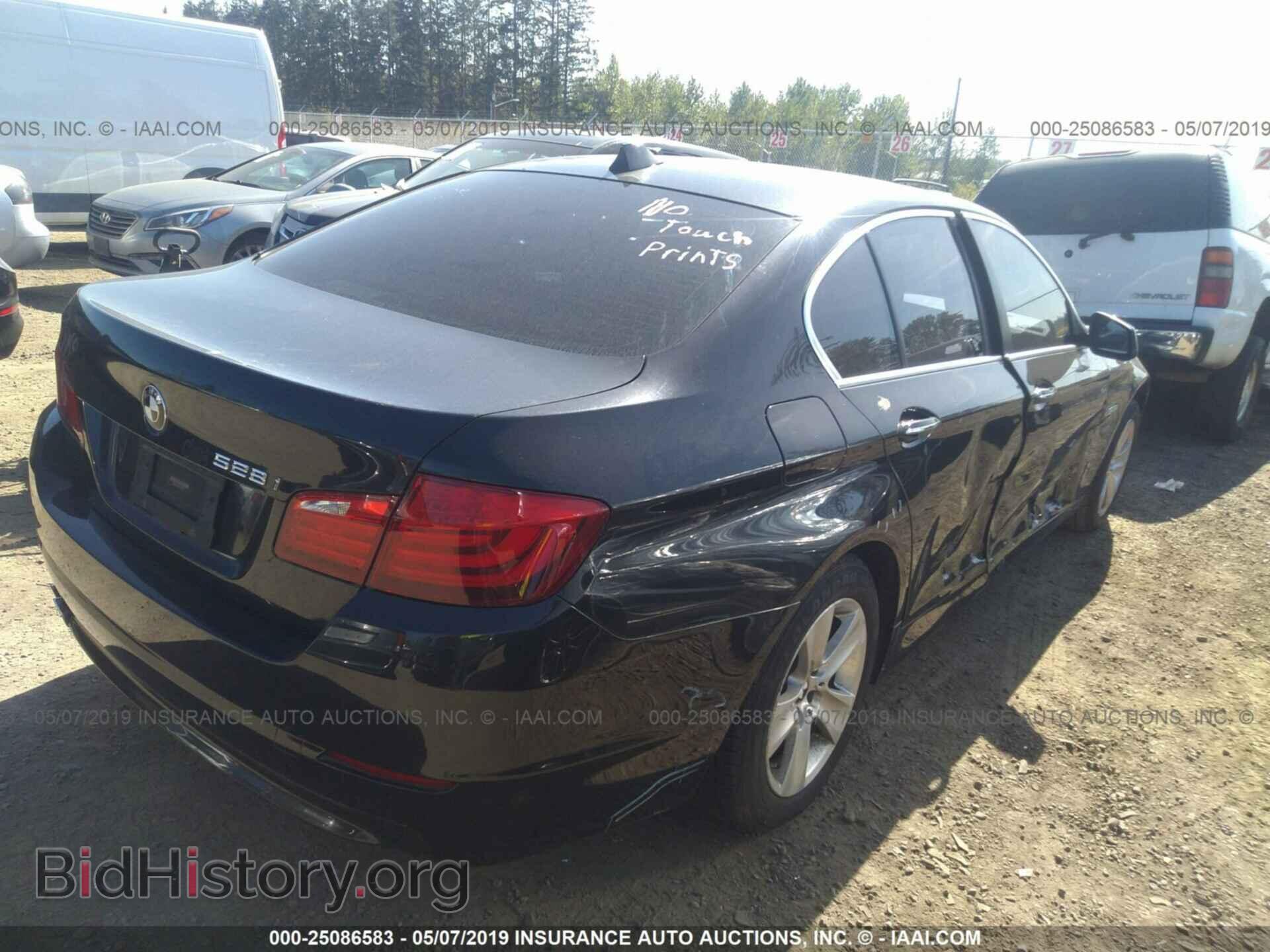 2012 BMW 528 - VIN: WBAXG5C54CDX05537 - Фото 4
