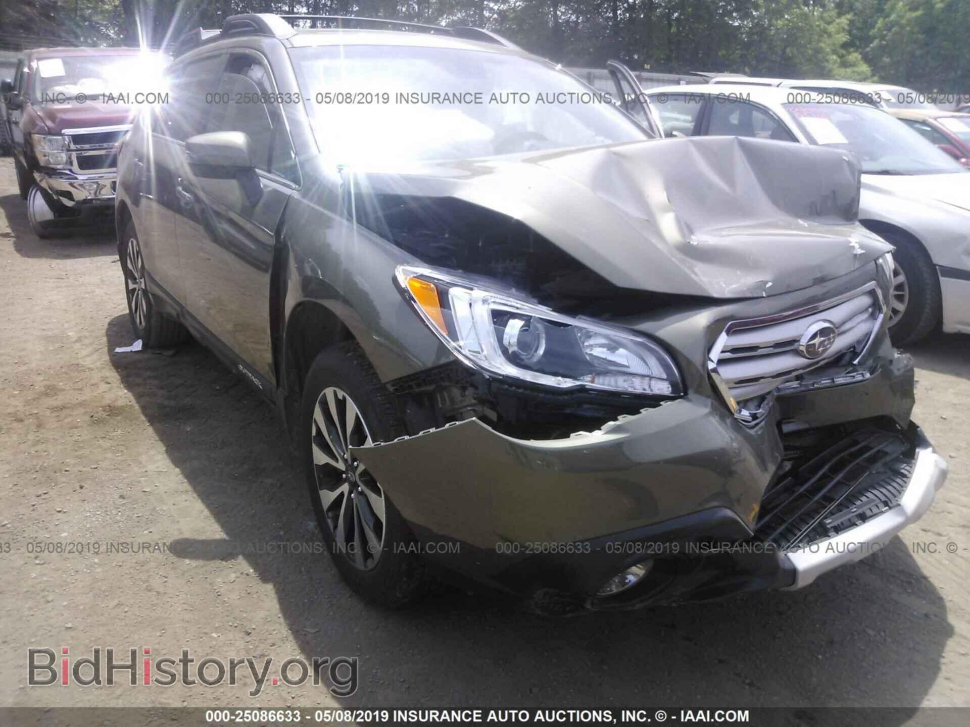 Фотография 4S4BSANC6H3408486 - SUBARU OUTBACK 2017
