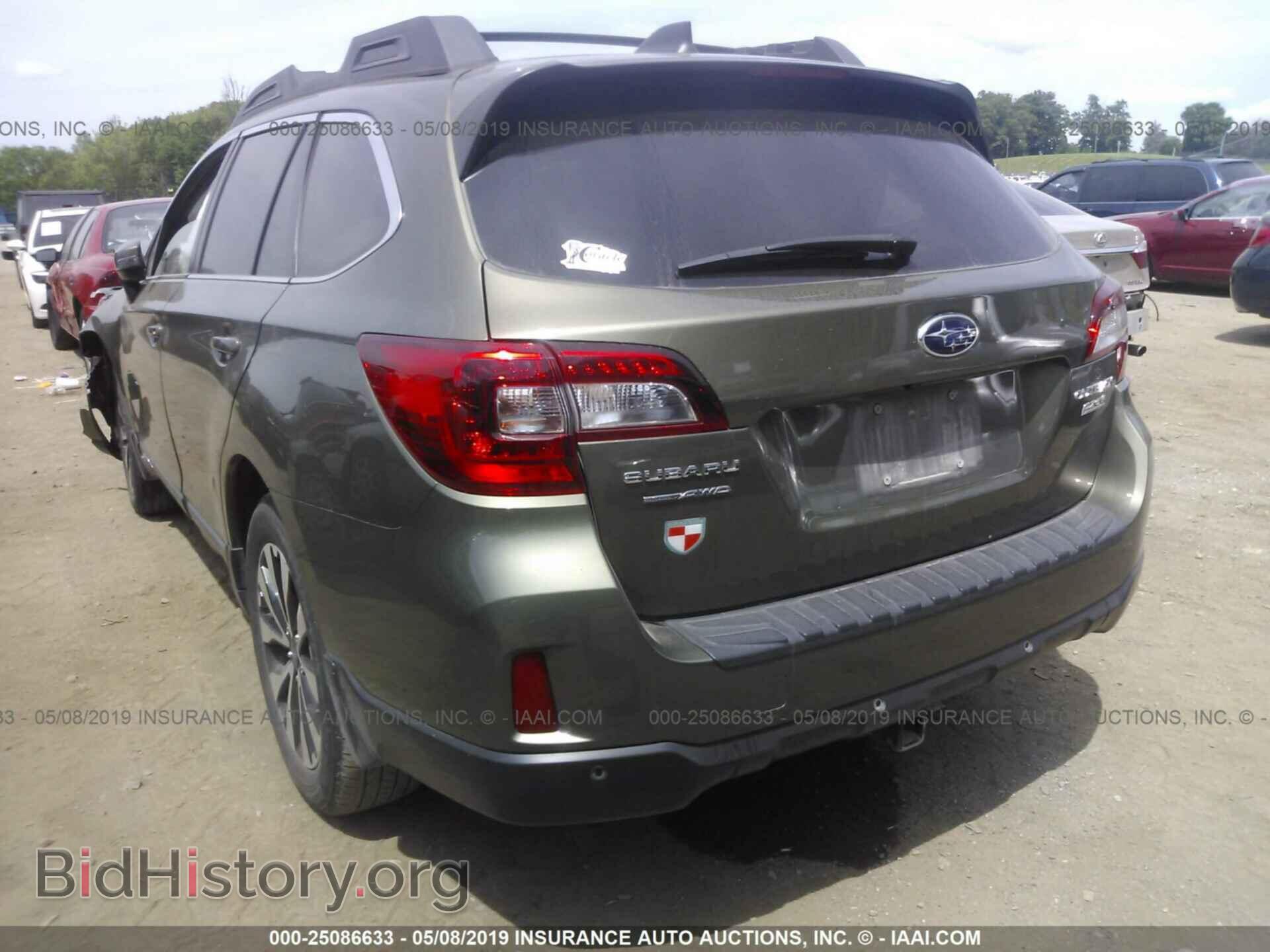 2017 SUBARU OUTBACK - VIN: 4S4BSANC6H3408486 - Фото 3