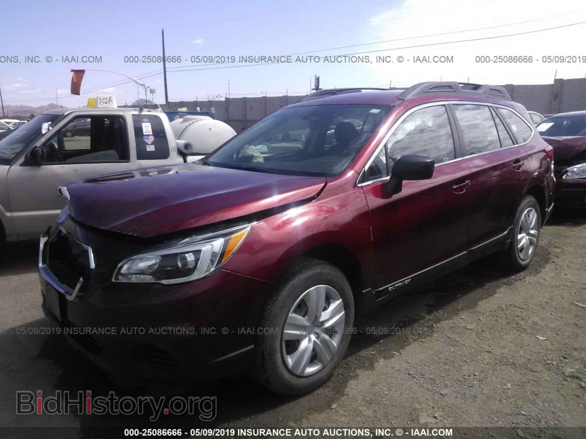 2015 SUBARU OUTBACK - VIN: 4S4BSAAC4F3238356 - Фото 2