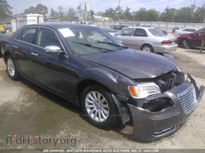 2014 Chrysler 300, серый — VIN 2C3CCAAG9EH127617, IAAI