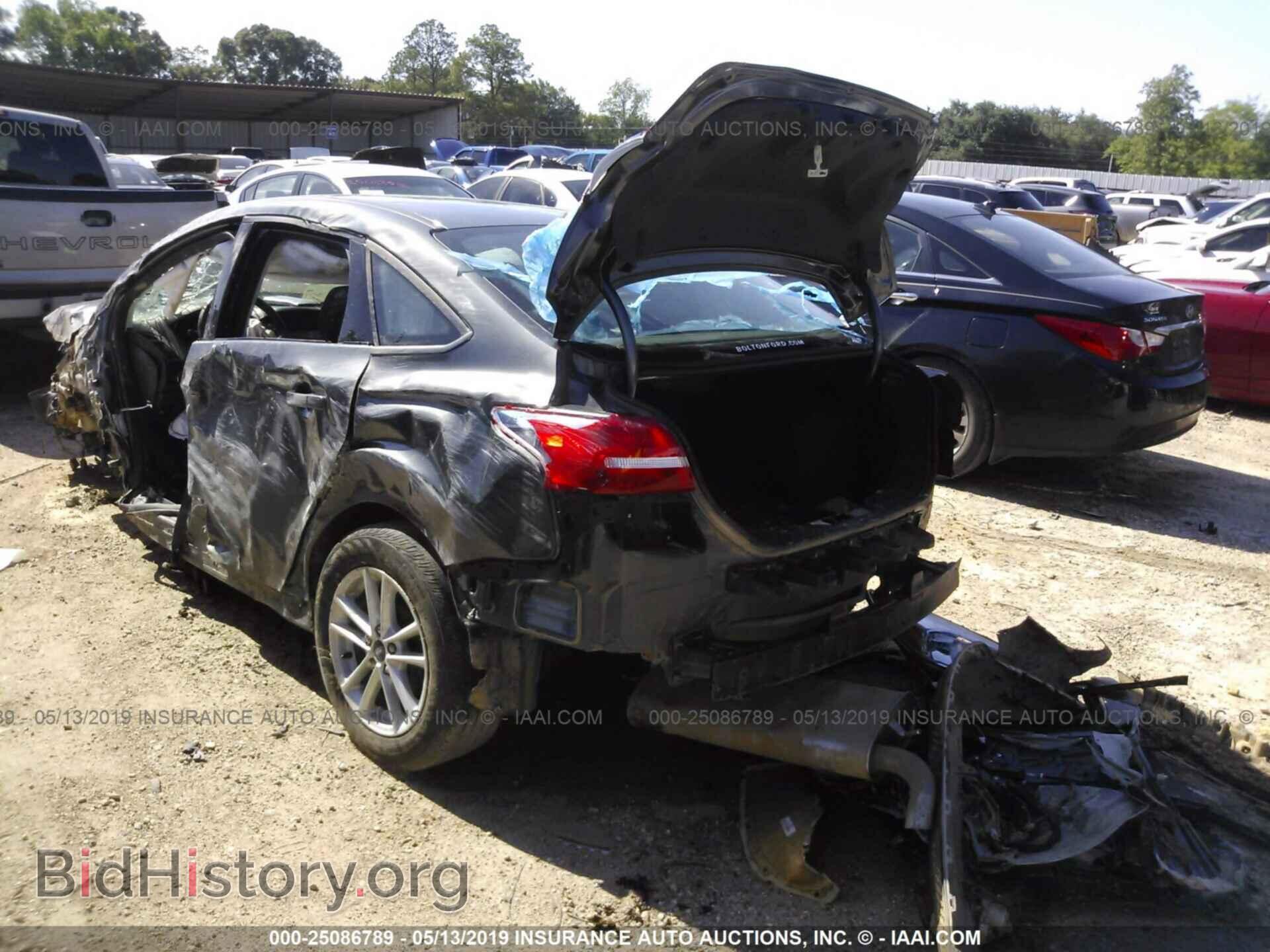 2018 FORD FOCUS - VIN: 1FADP3F29JL291448 - Фото 3