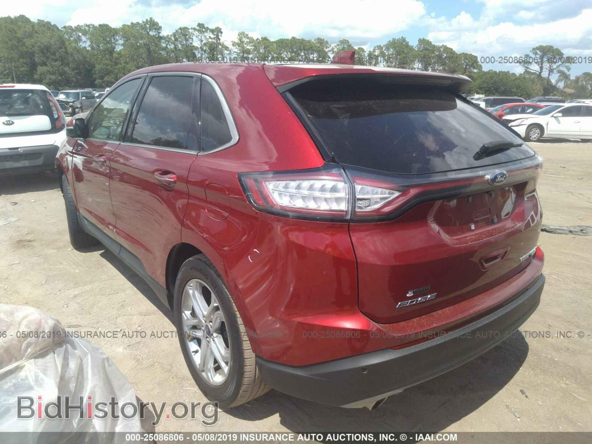 2017 FORD EDGE - VIN: 2FMPK3K92HBB20281 - Photo 3