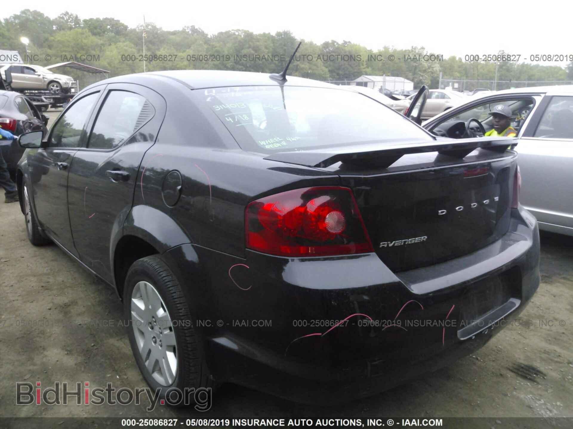 2014 DODGE AVENGER - VIN: 1C3CDZAB6EN145550 - Фото 3