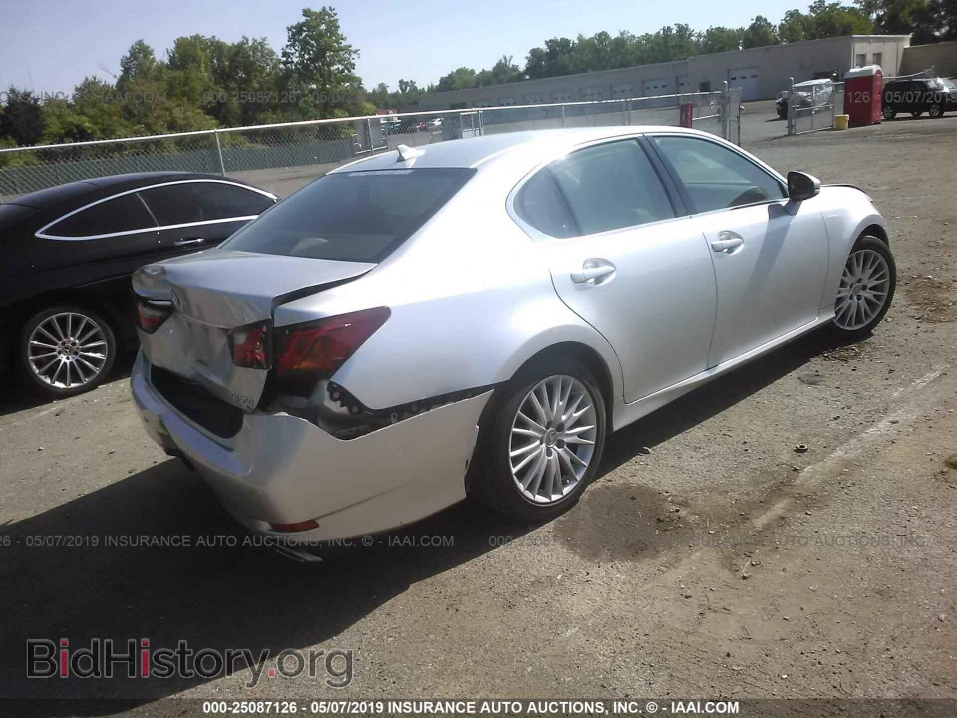 2013 LEXUS GS - VIN: JTHBE1BL2D5003514 - Фото 4