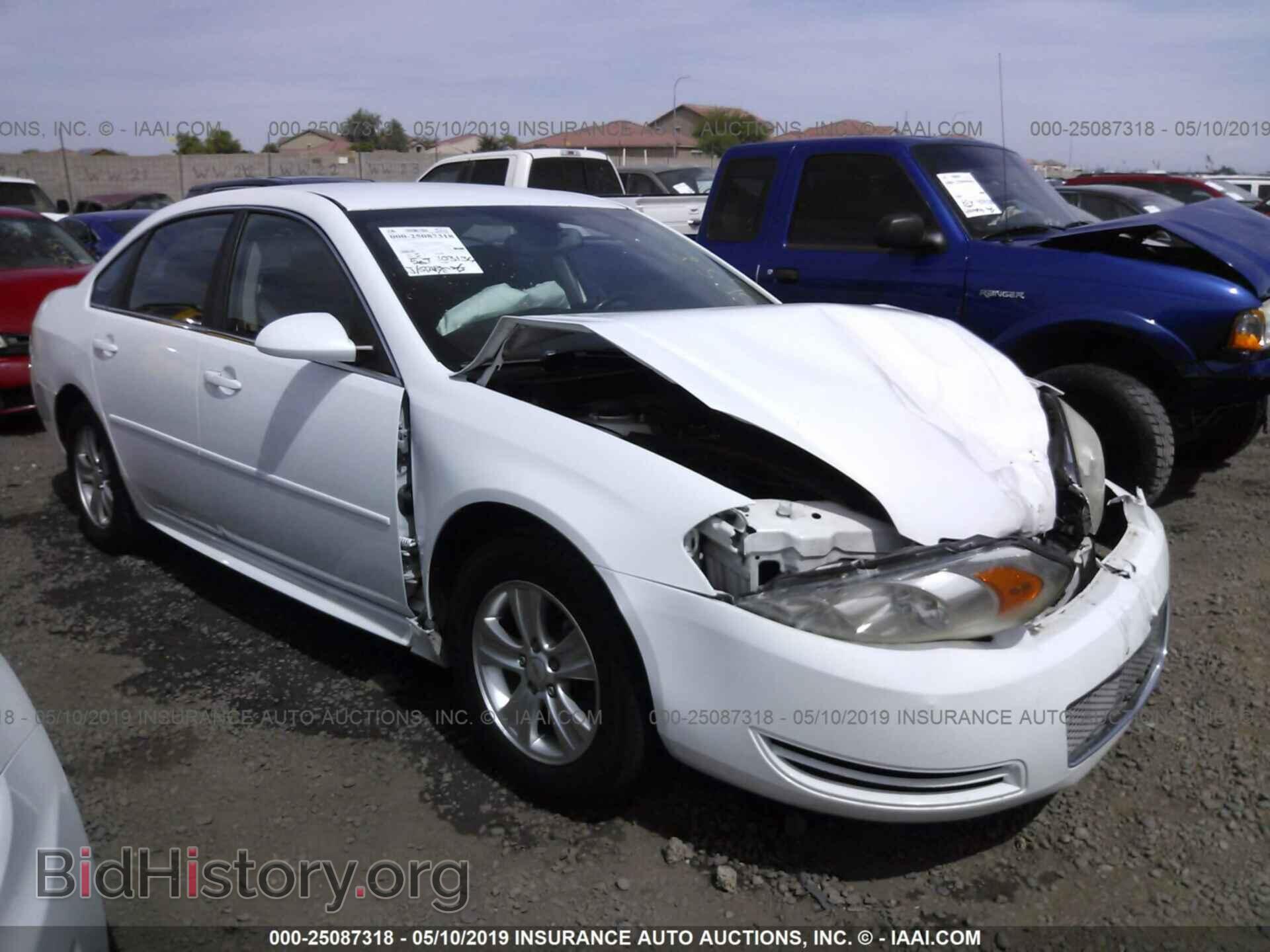 Фотография 2G1WF5E39D1212004 - CHEVROLET IMPALA 2013
