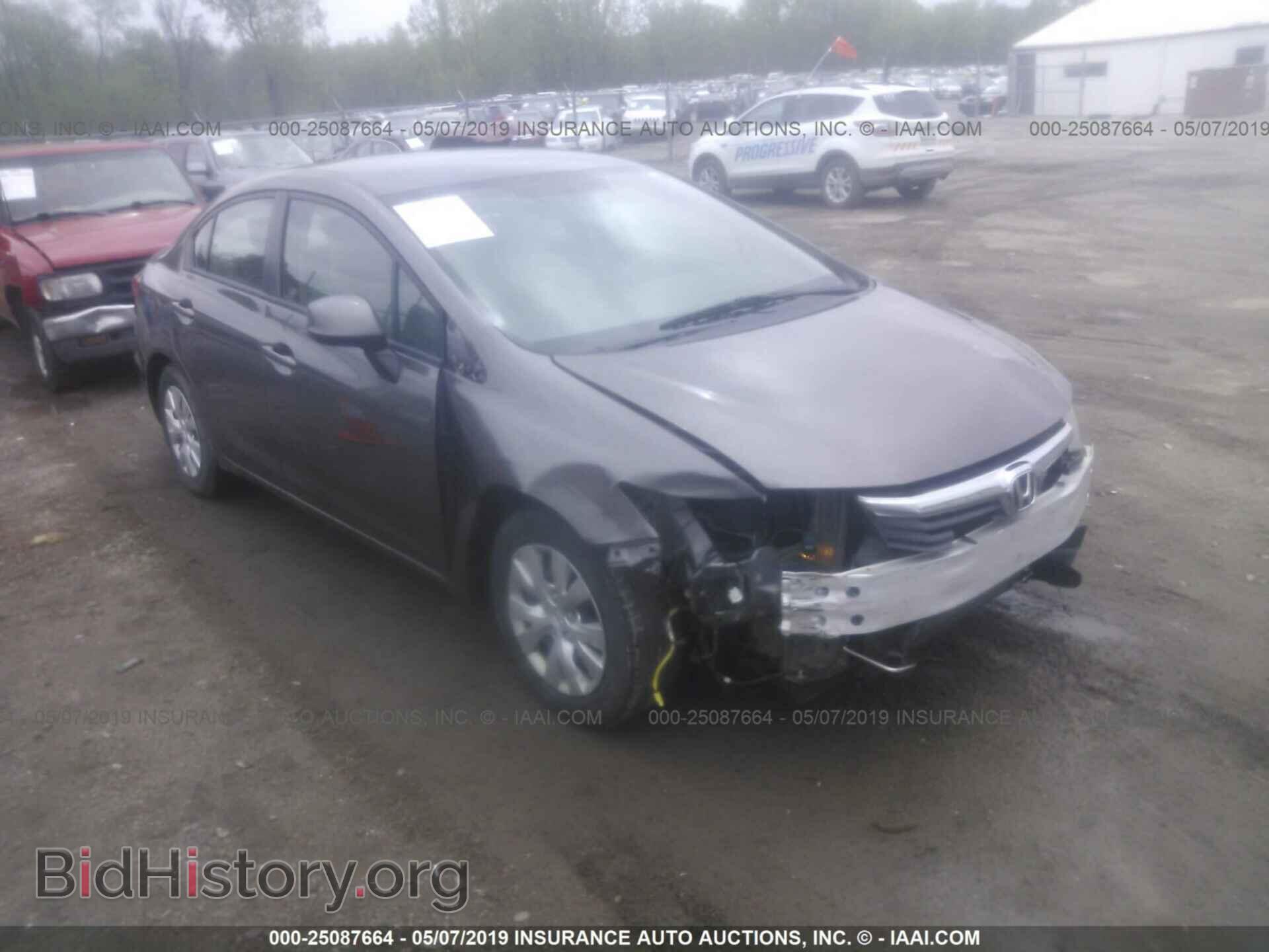 Фотография 19XFB2F5XCE085086 - HONDA CIVIC 2012