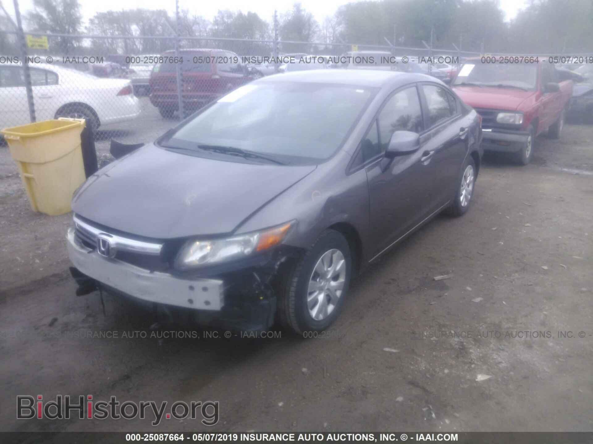 2012 HONDA CIVIC - VIN: 19XFB2F5XCE085086 - Фото 2