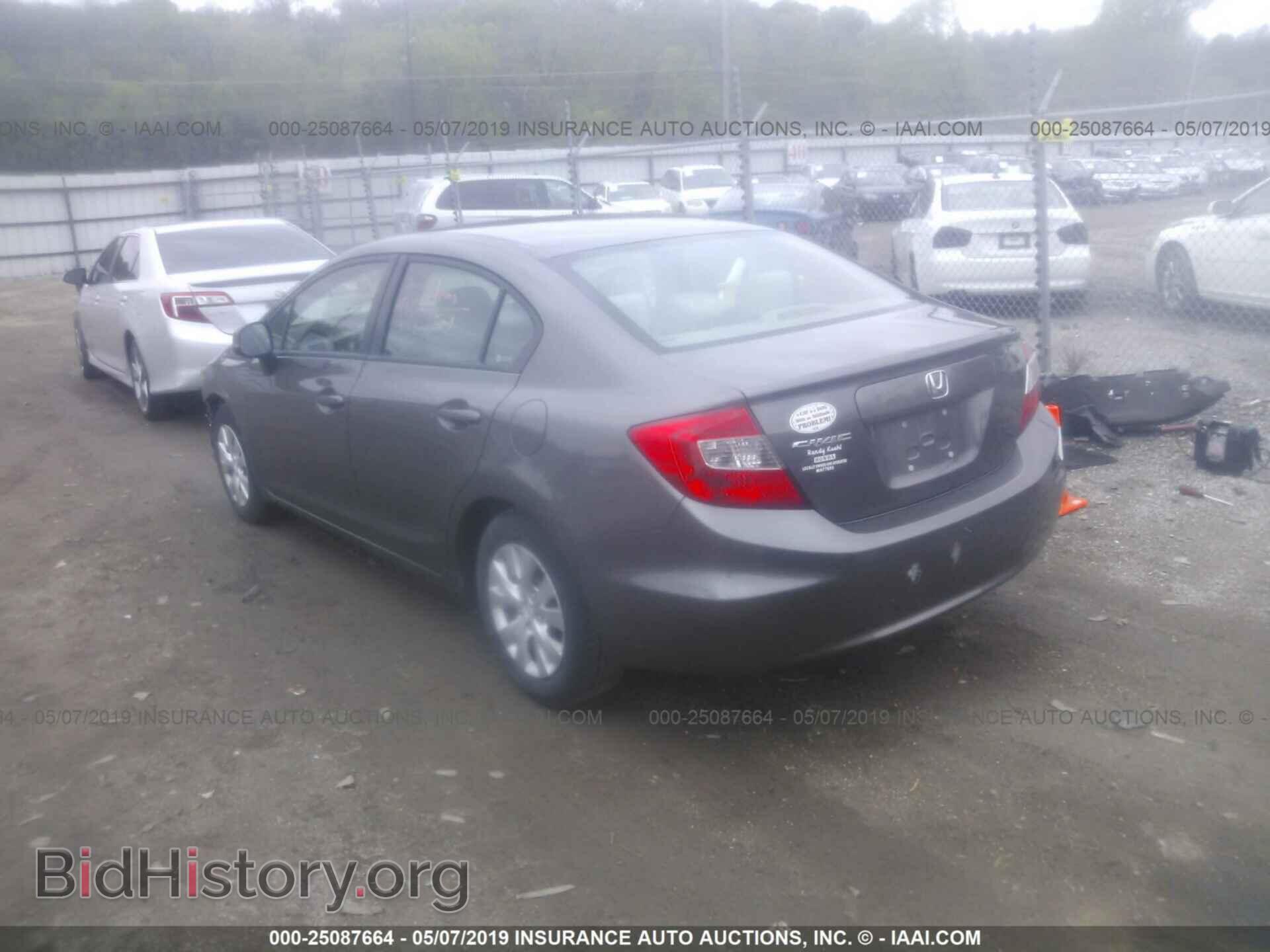 2012 HONDA CIVIC - VIN: 19XFB2F5XCE085086 - Фото 3