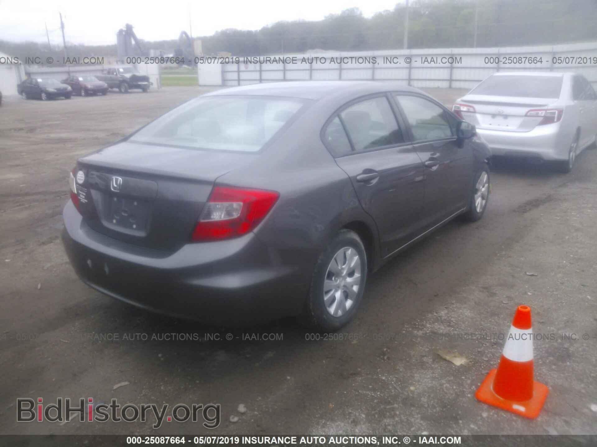 2012 HONDA CIVIC - VIN: 19XFB2F5XCE085086 - Фото 4