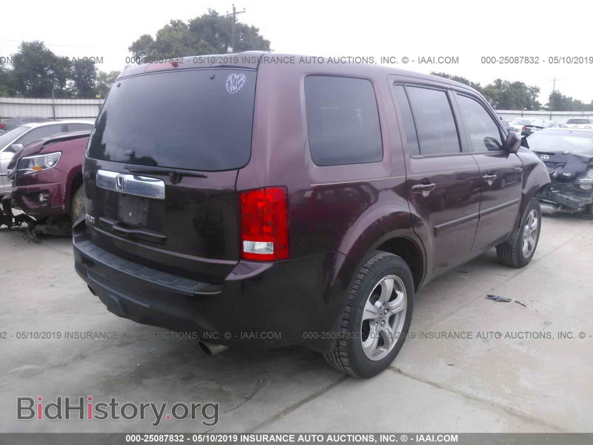 2012 HONDA PILOT - VIN: 5FNYF3H55CB022021 - Photo 4