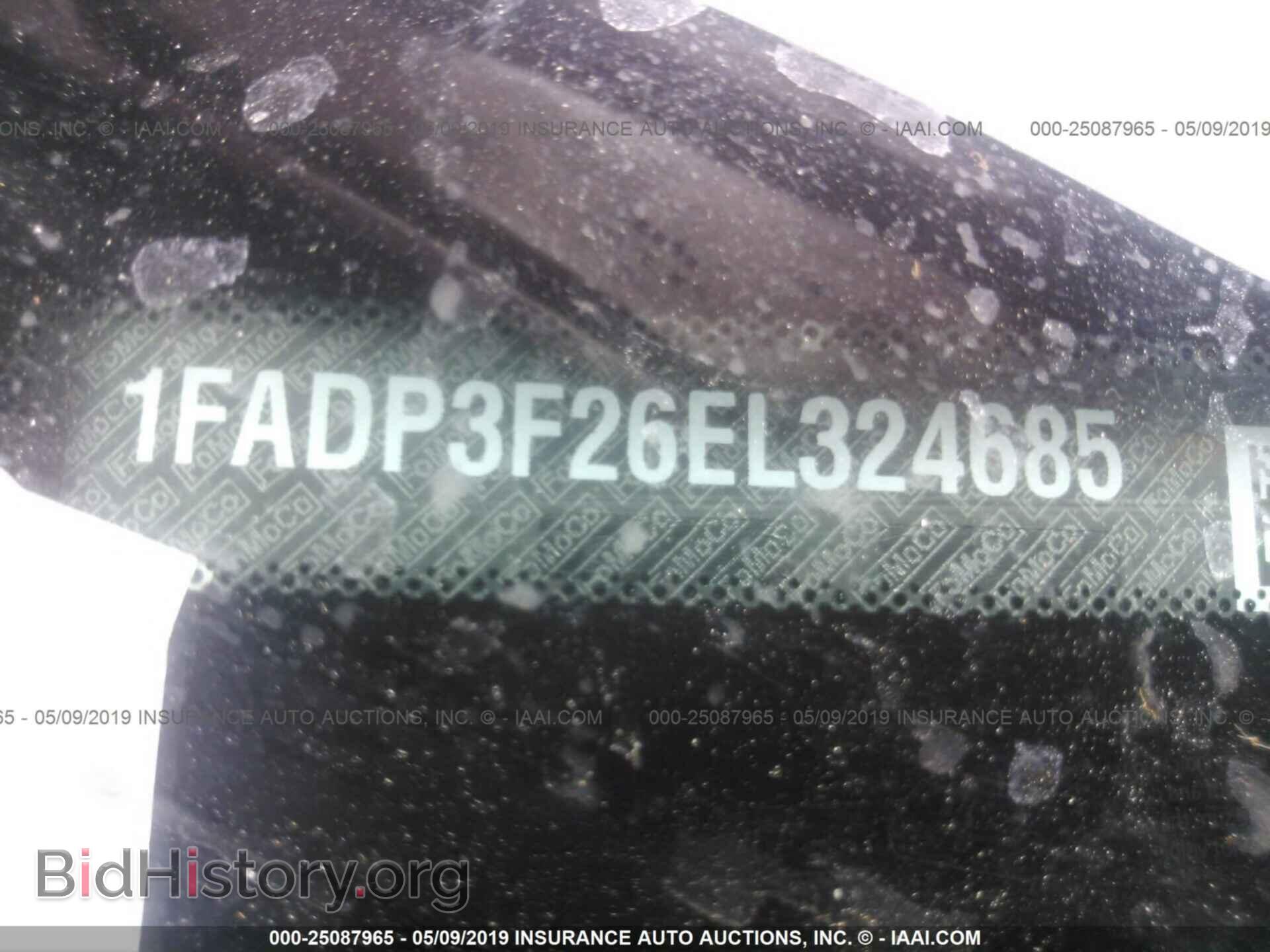 2014 FORD FOCUS - VIN: 1FADP3F26EL324685 - Фото 9