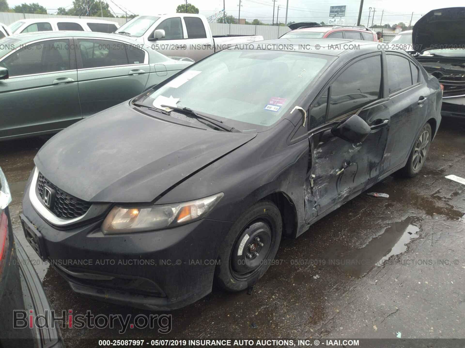 2013 HONDA CIVIC - VIN: 2HGFB2F81DH534382 - Фото 2