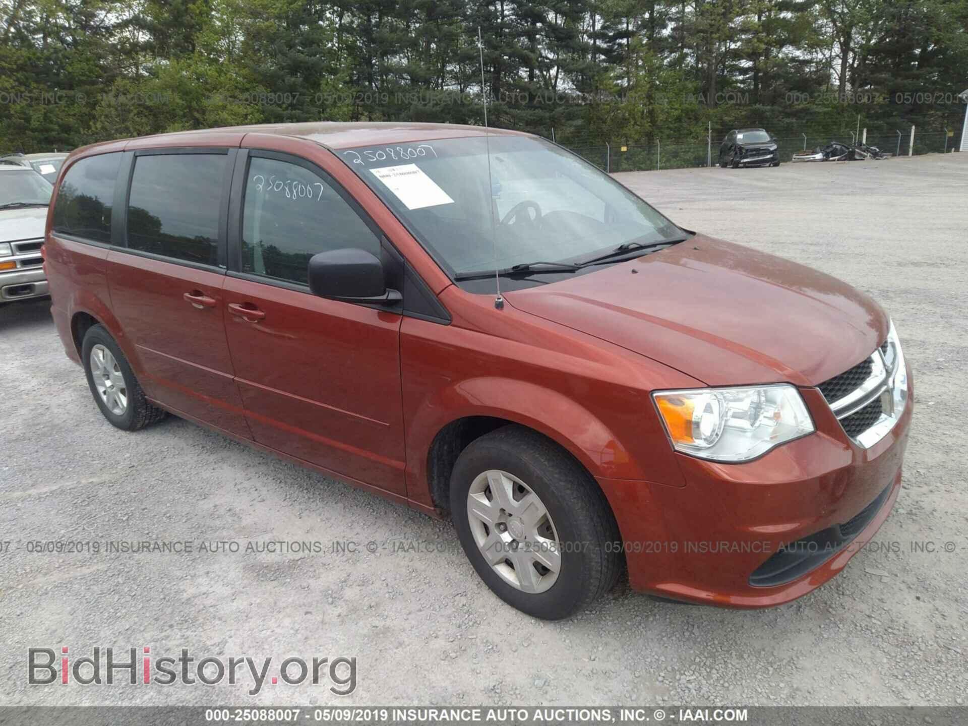 Фотография 2C4RDGBG1CR218750 - DODGE GRAND CARAVAN 2012