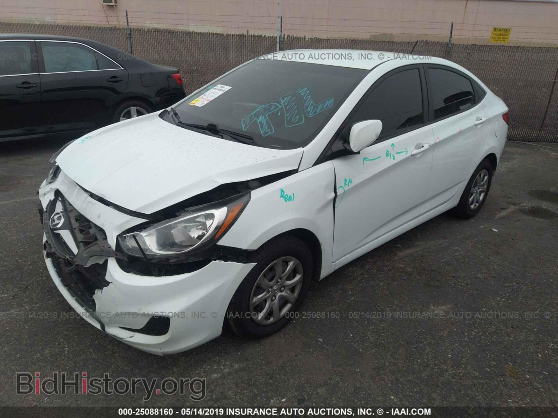 2013 HYUNDAI ACCENT - VIN: KMHCT4AE9DU323186 - Фото 2