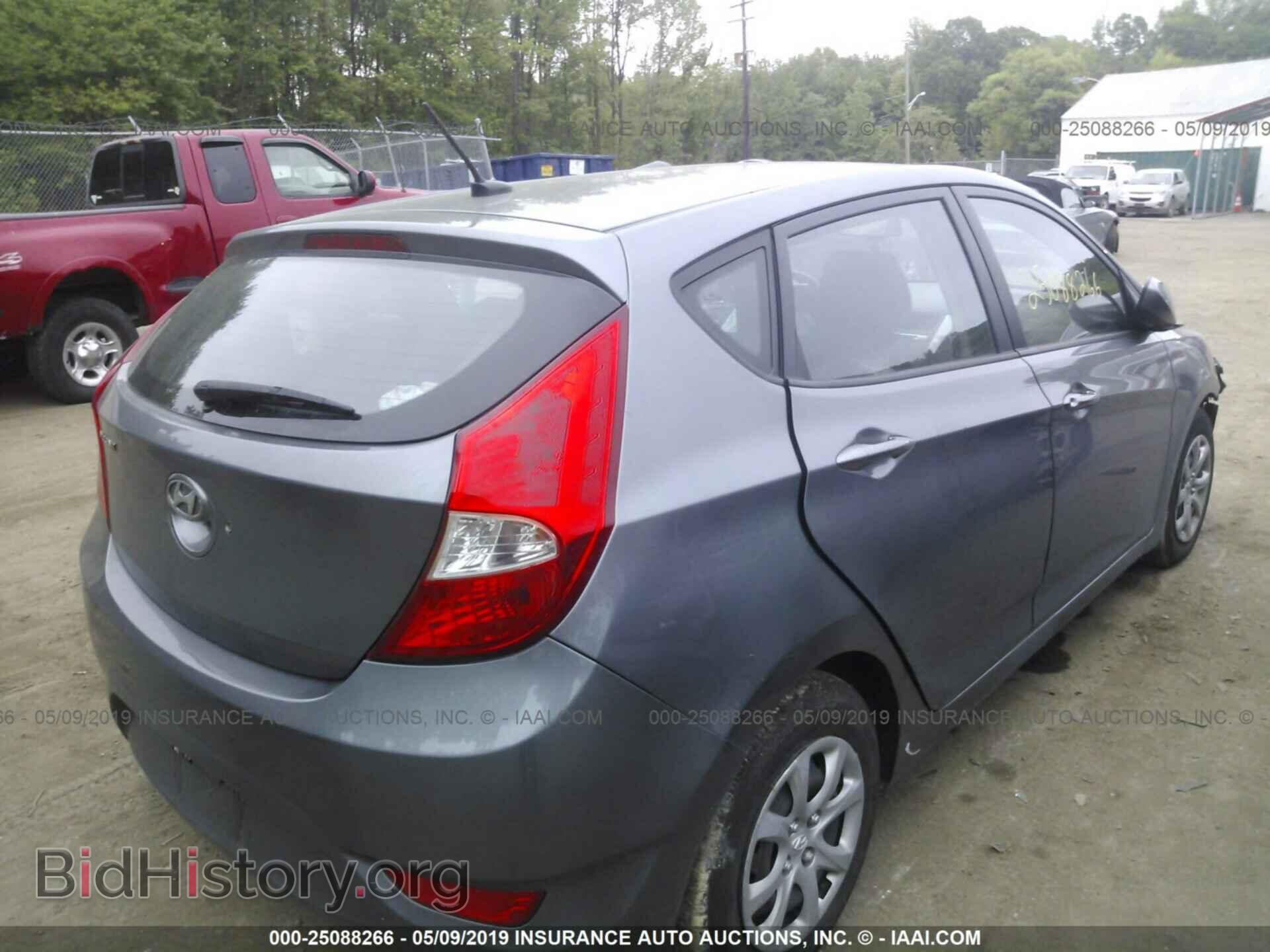 2014 HYUNDAI ACCENT - VIN: KMHCT5AE0EU142274 - Фото 4