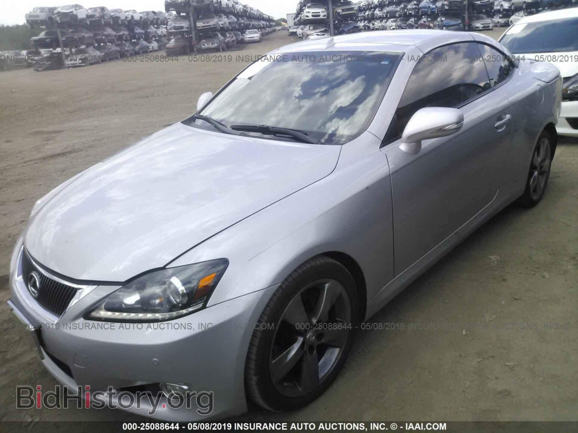 2011 LEXUS IS - VIN: JTHFF2C2XB2521203 - Фото 2