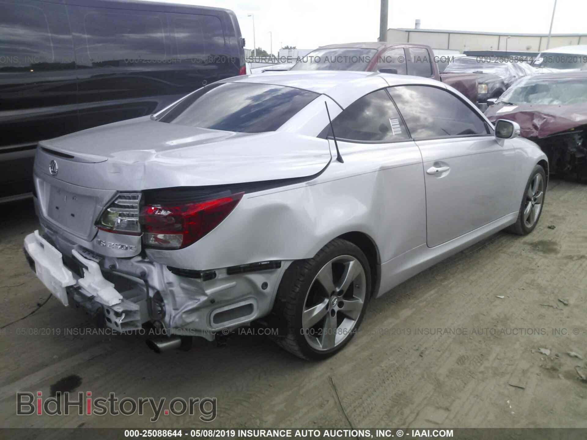 2011 LEXUS IS - VIN: JTHFF2C2XB2521203 - Фото 4