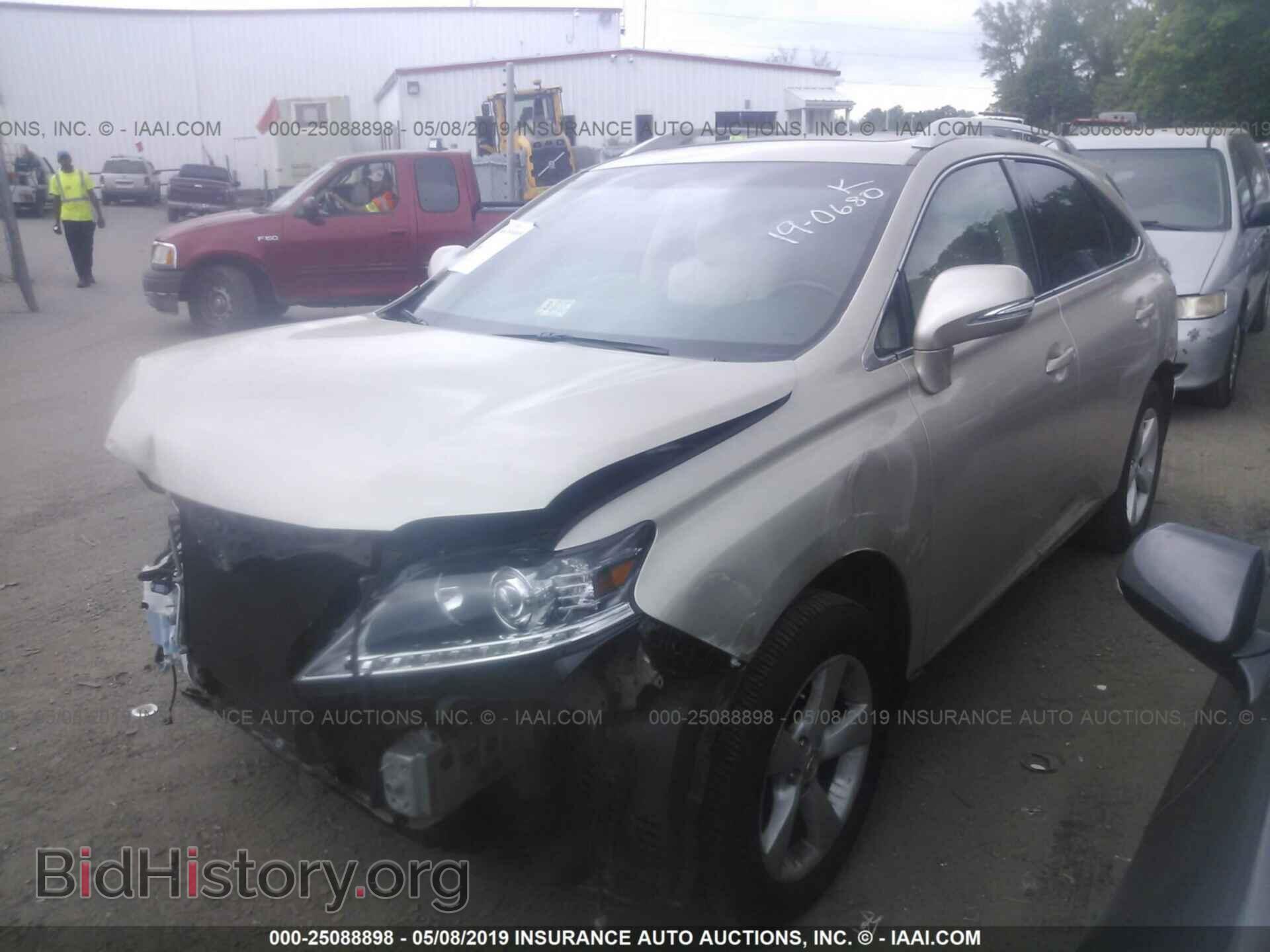 2014 LEXUS RX - VIN: 2T2BK1BA8EC227430 - Фото 2