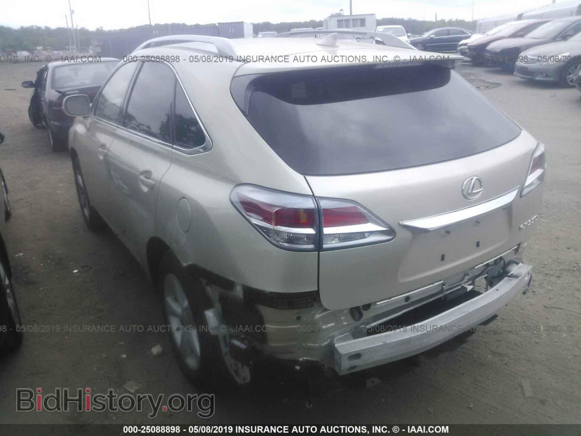 2014 LEXUS RX - VIN: 2T2BK1BA8EC227430 - Фото 3