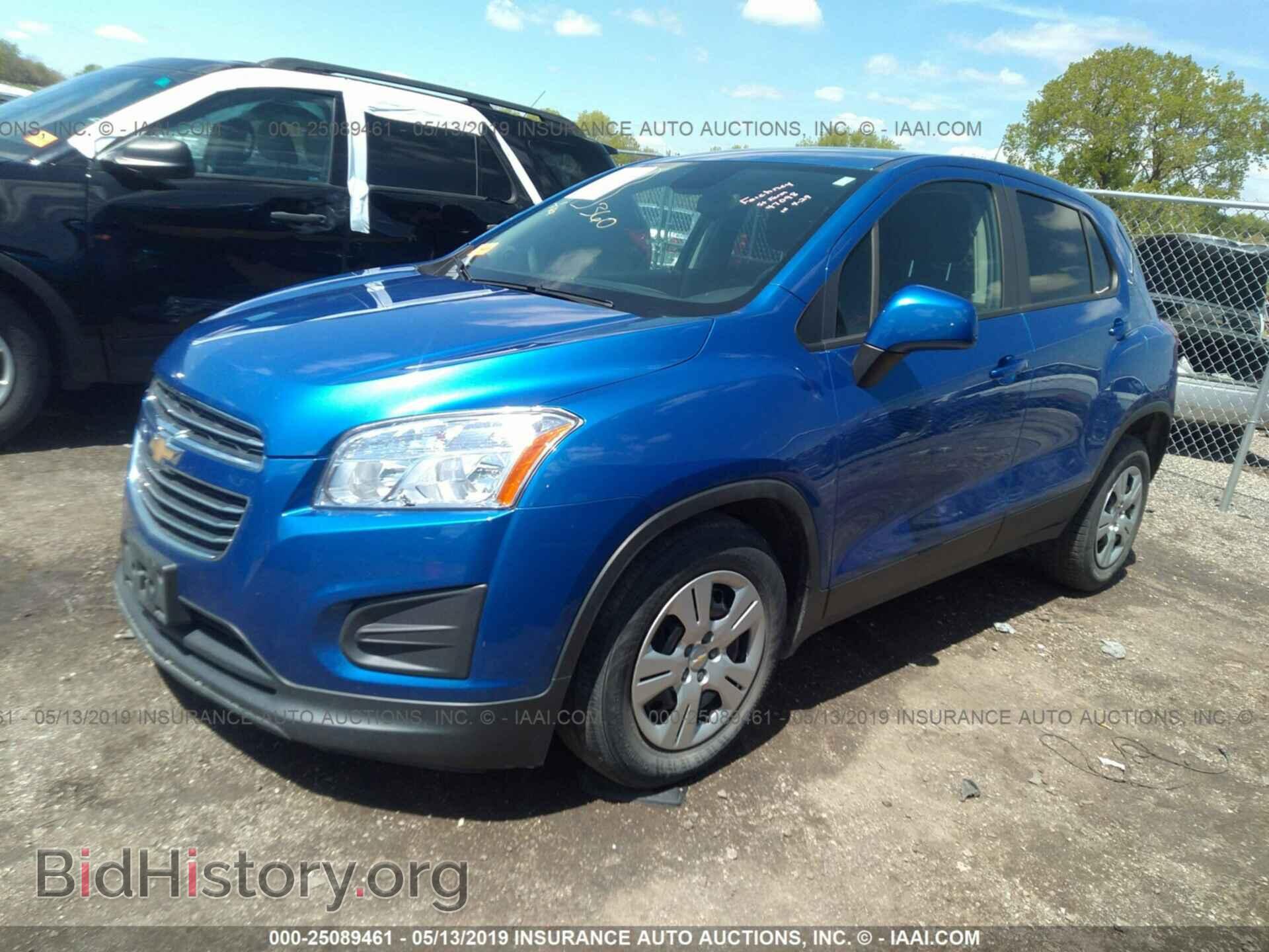 2015 CHEVROLET TRAX - VIN: KL7CJKSB7FB086549 - Фото 2