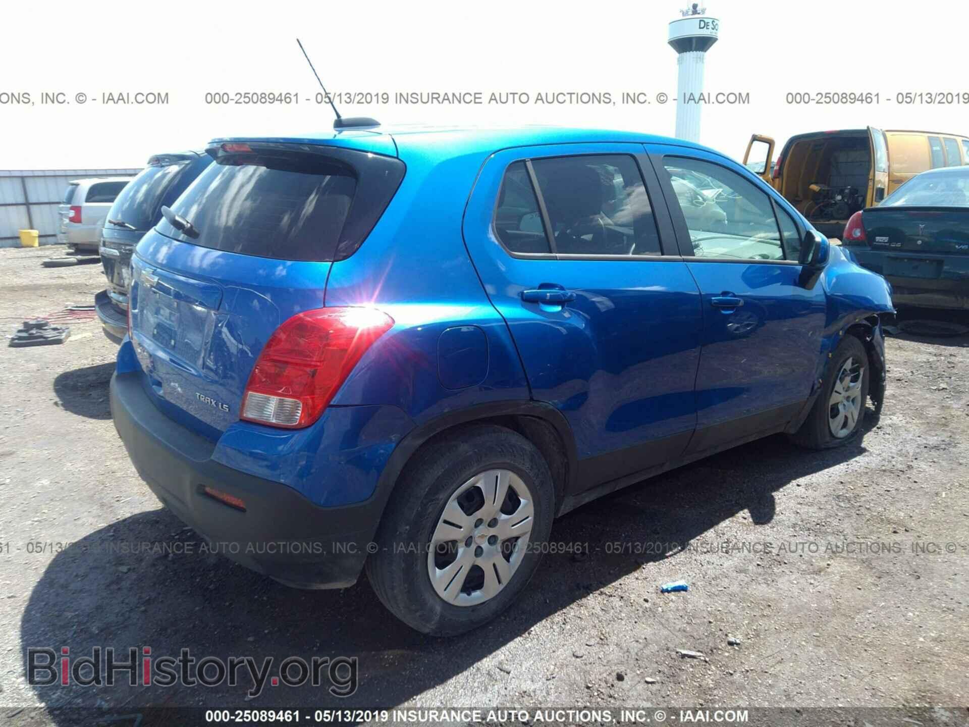 2015 CHEVROLET TRAX - VIN: KL7CJKSB7FB086549 - Фото 4