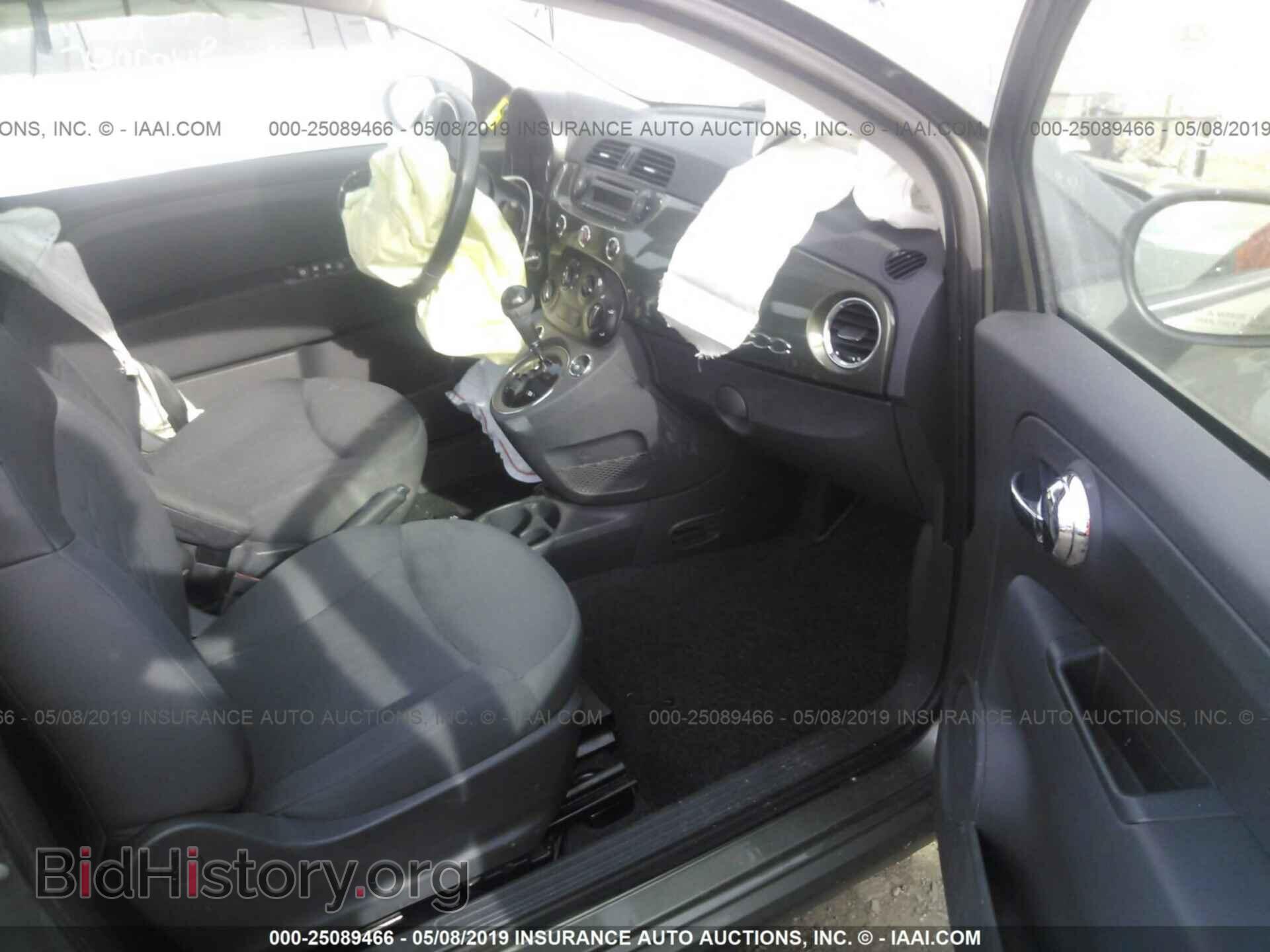 2012 FIAT 500 - VIN: 3C3CFFAR4CT117152 - Фото 5
