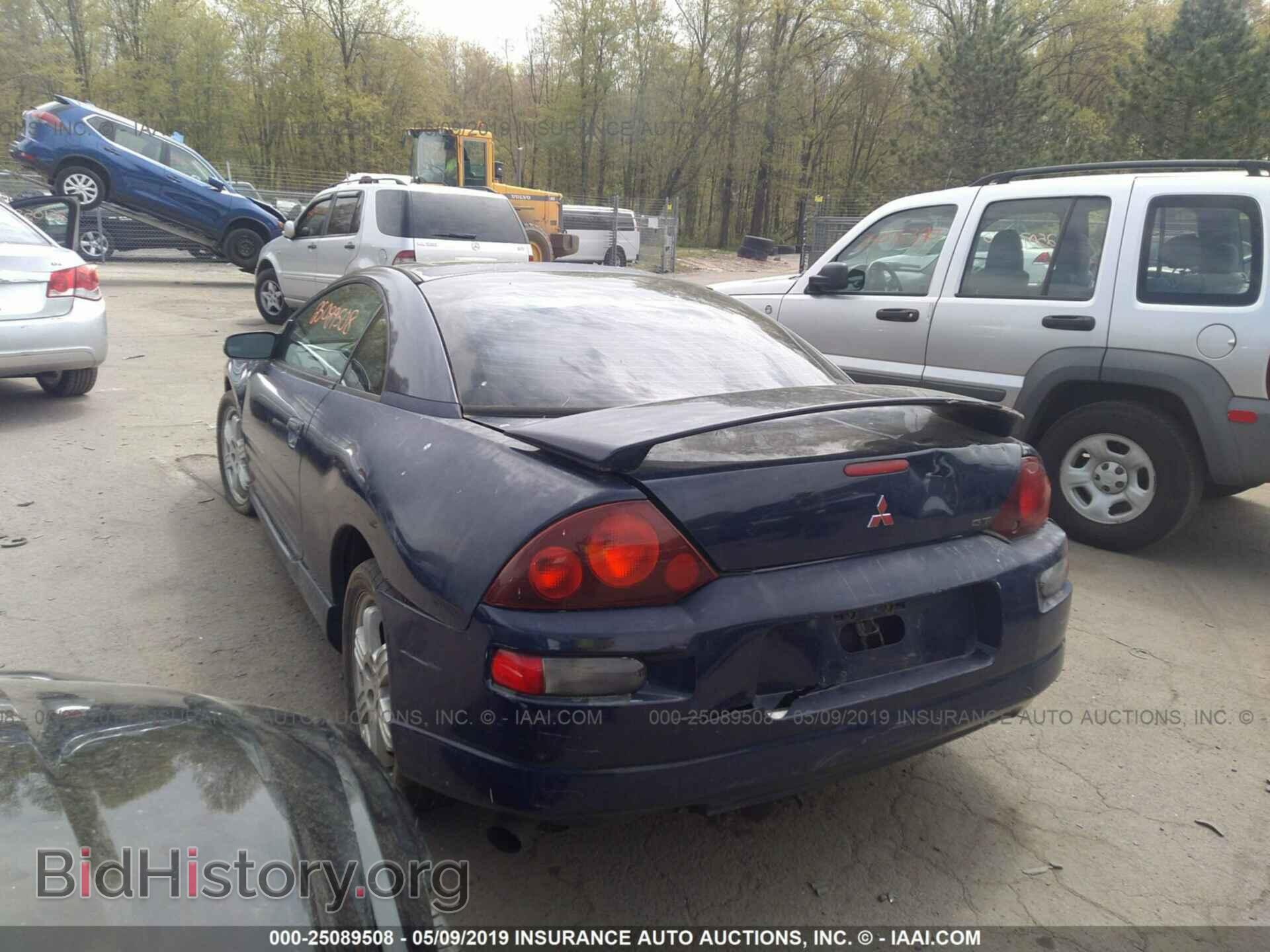 2000 MITSUBISHI ECLIPSE - VIN: 4A3AC84L1YE166814 - Фото 3