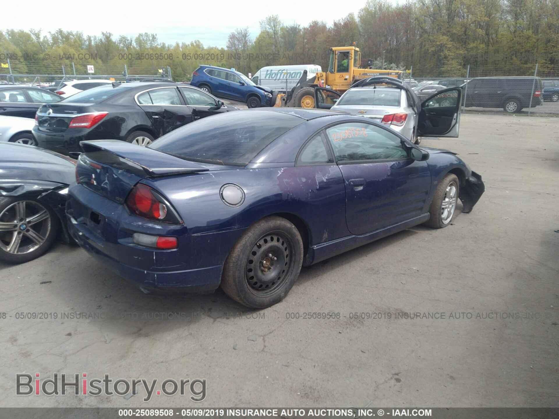 2000 MITSUBISHI ECLIPSE - VIN: 4A3AC84L1YE166814 - Фото 4