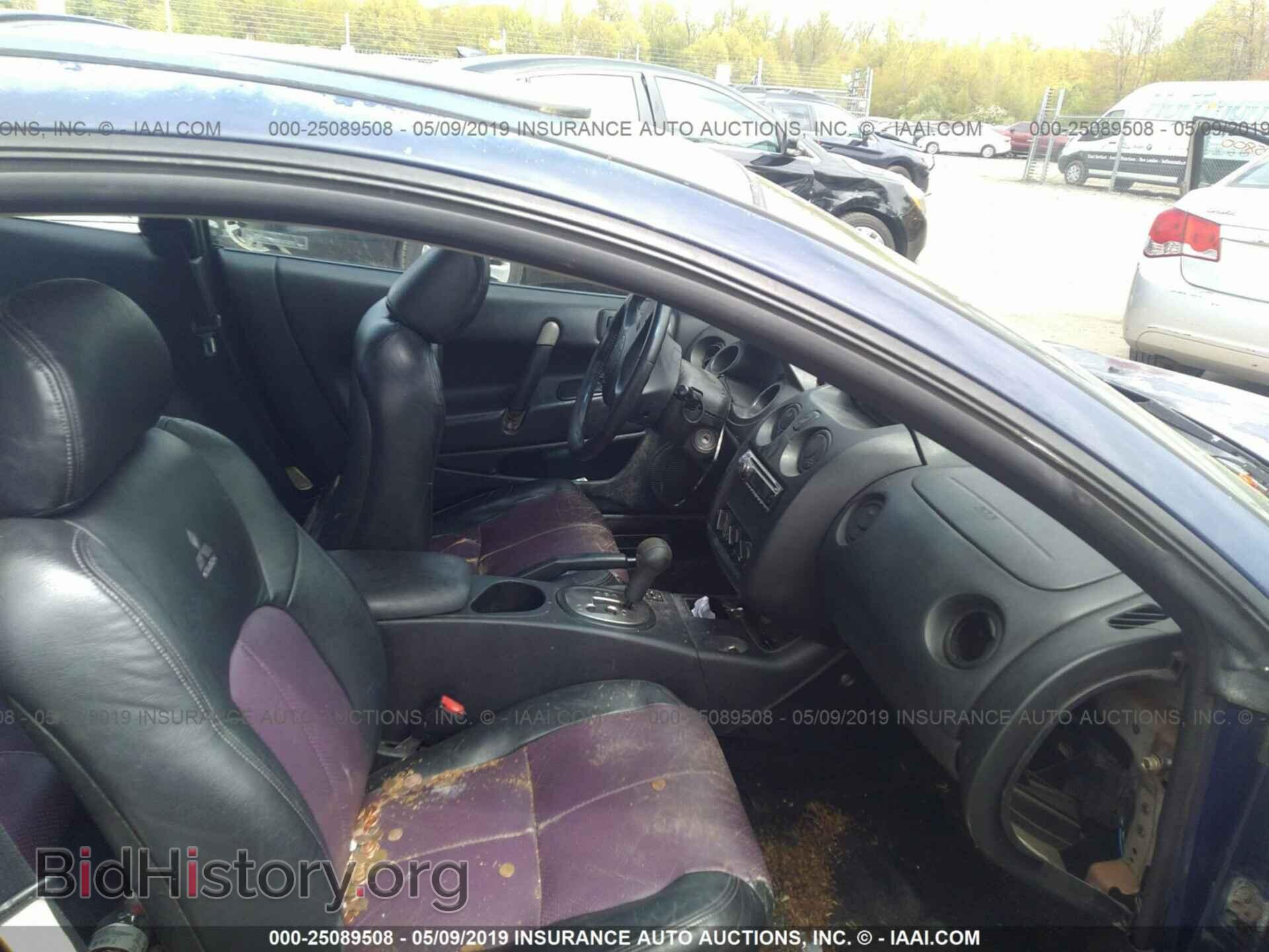 2000 MITSUBISHI ECLIPSE - VIN: 4A3AC84L1YE166814 - Фото 5