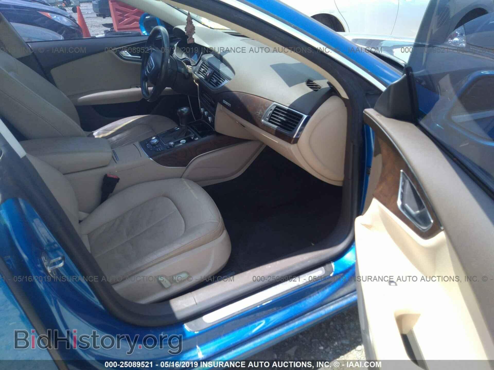 2012 AUDI A7 - VIN: WAUYGAFC1CN060914 - Фото 5