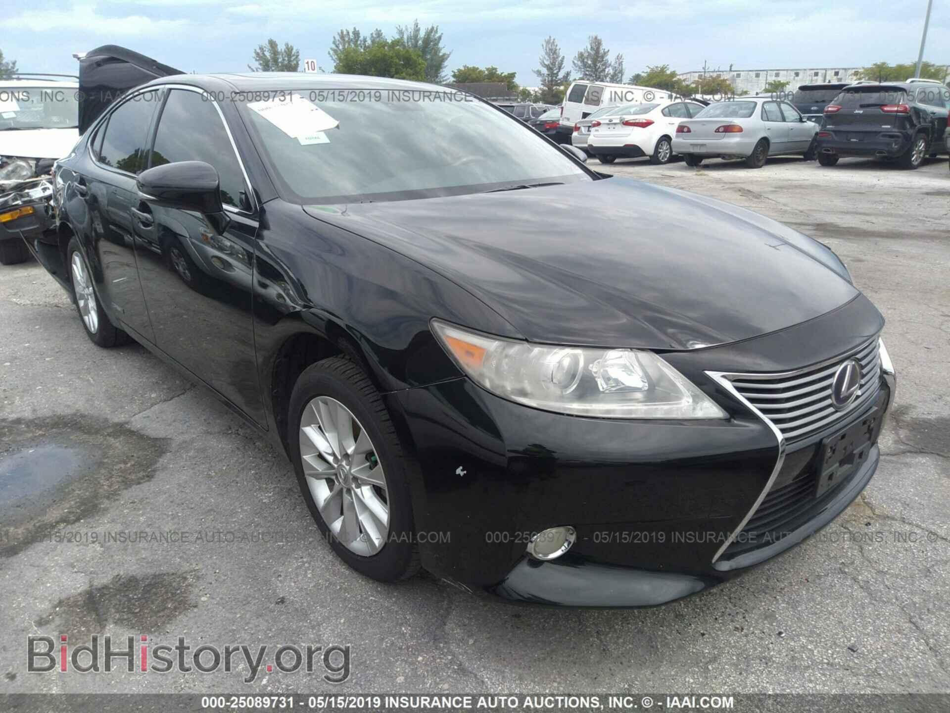 Photo JTHBW1GG9D2000698 - LEXUS ES 2013