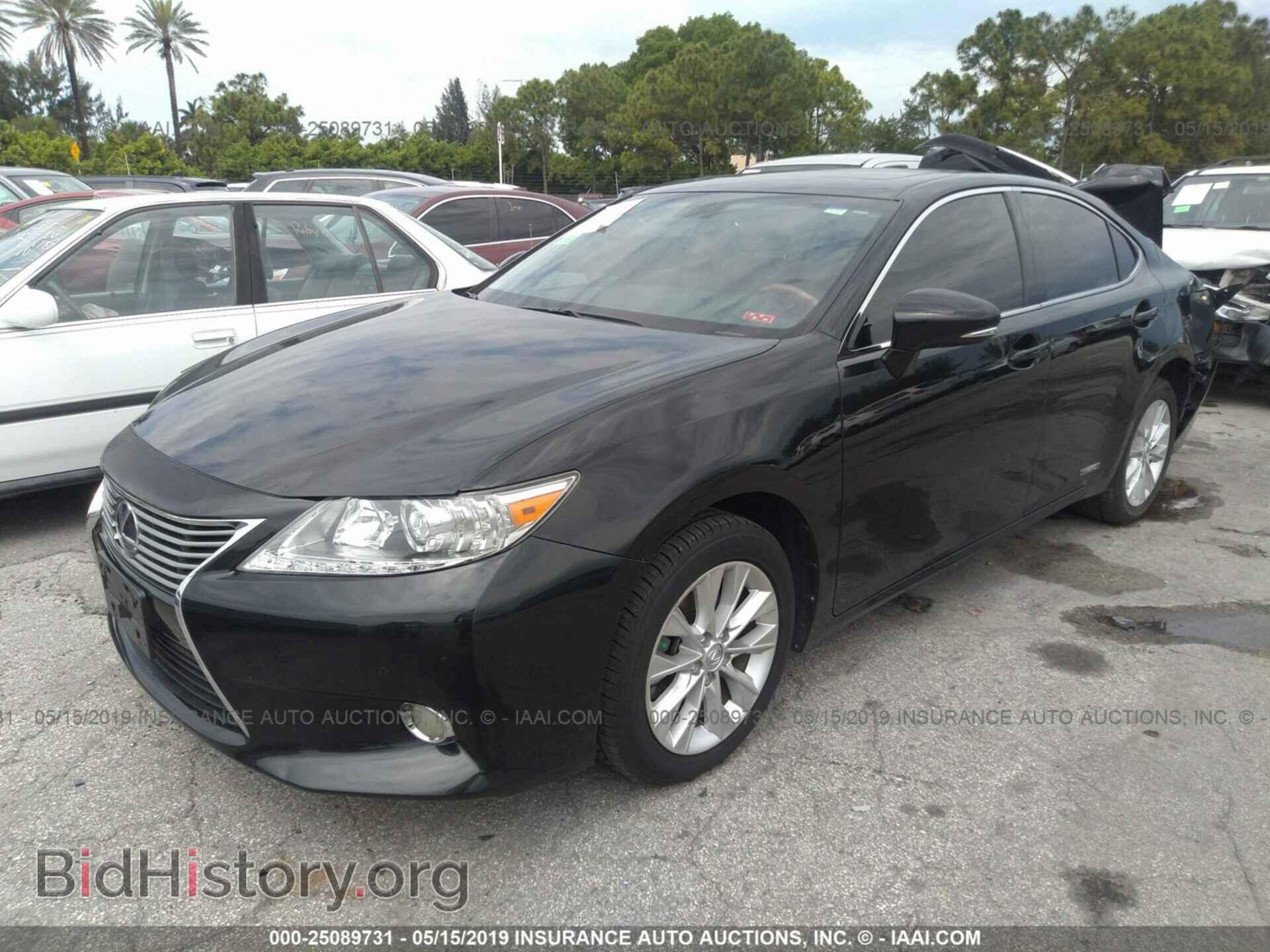 2013 LEXUS ES - VIN: JTHBW1GG9D2000698 - Photo 2