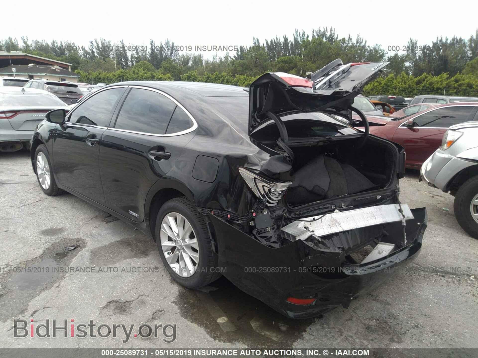 2013 LEXUS ES - VIN: JTHBW1GG9D2000698 - Photo 3