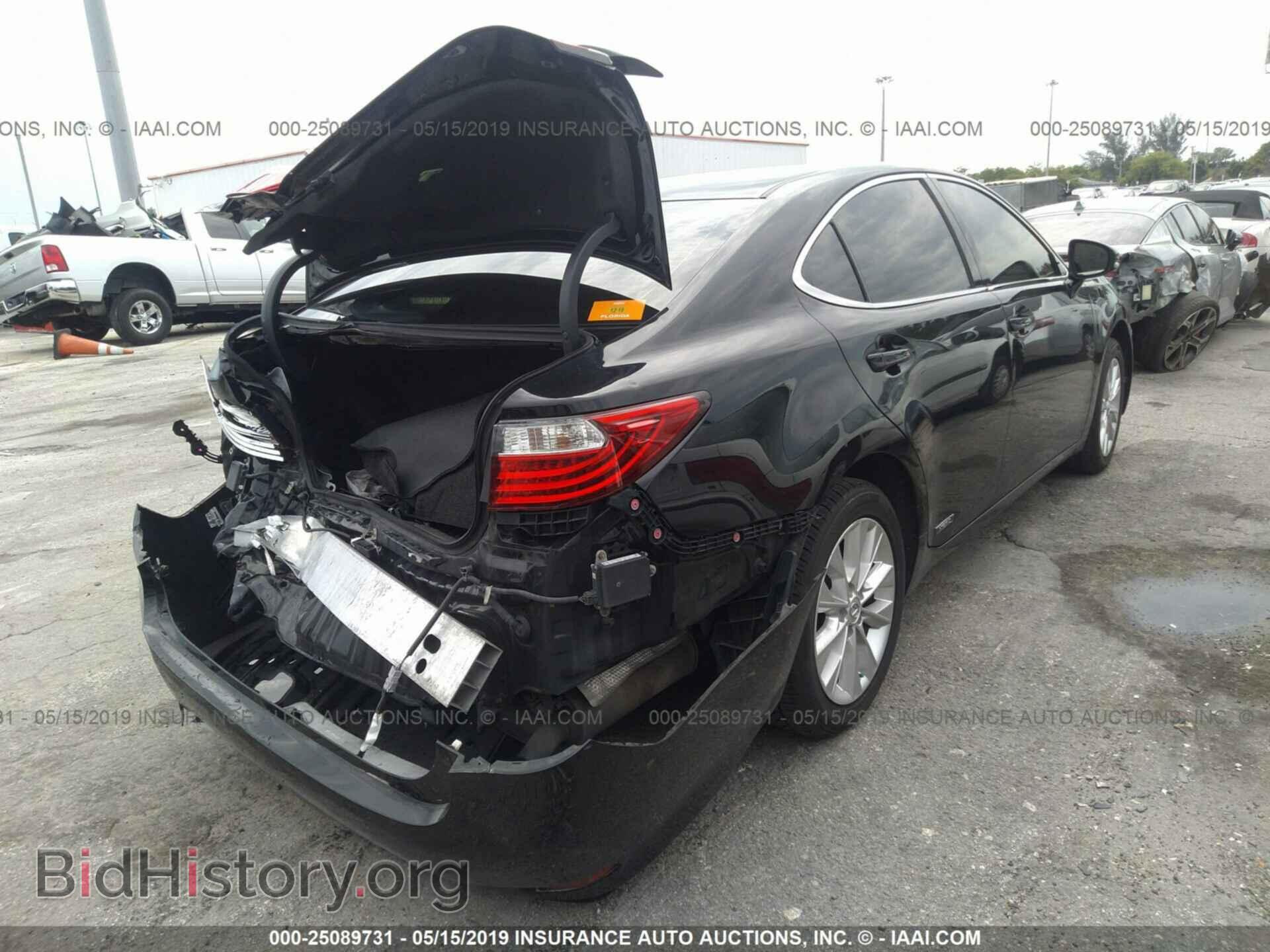 2013 LEXUS ES - VIN: JTHBW1GG9D2000698 - Photo 4