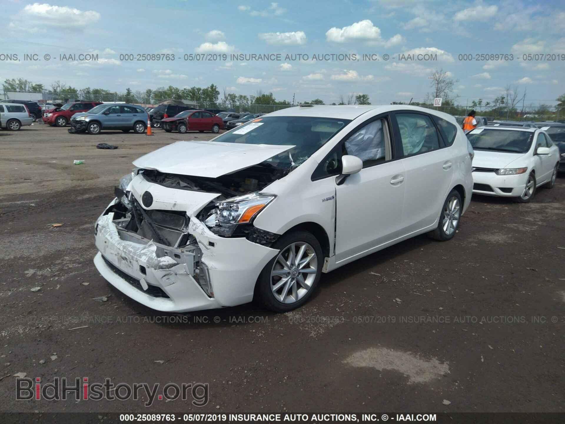 2012 TOYOTA PRIUS V - VIN: JTDZN3EU8C3135400 - Фото 2