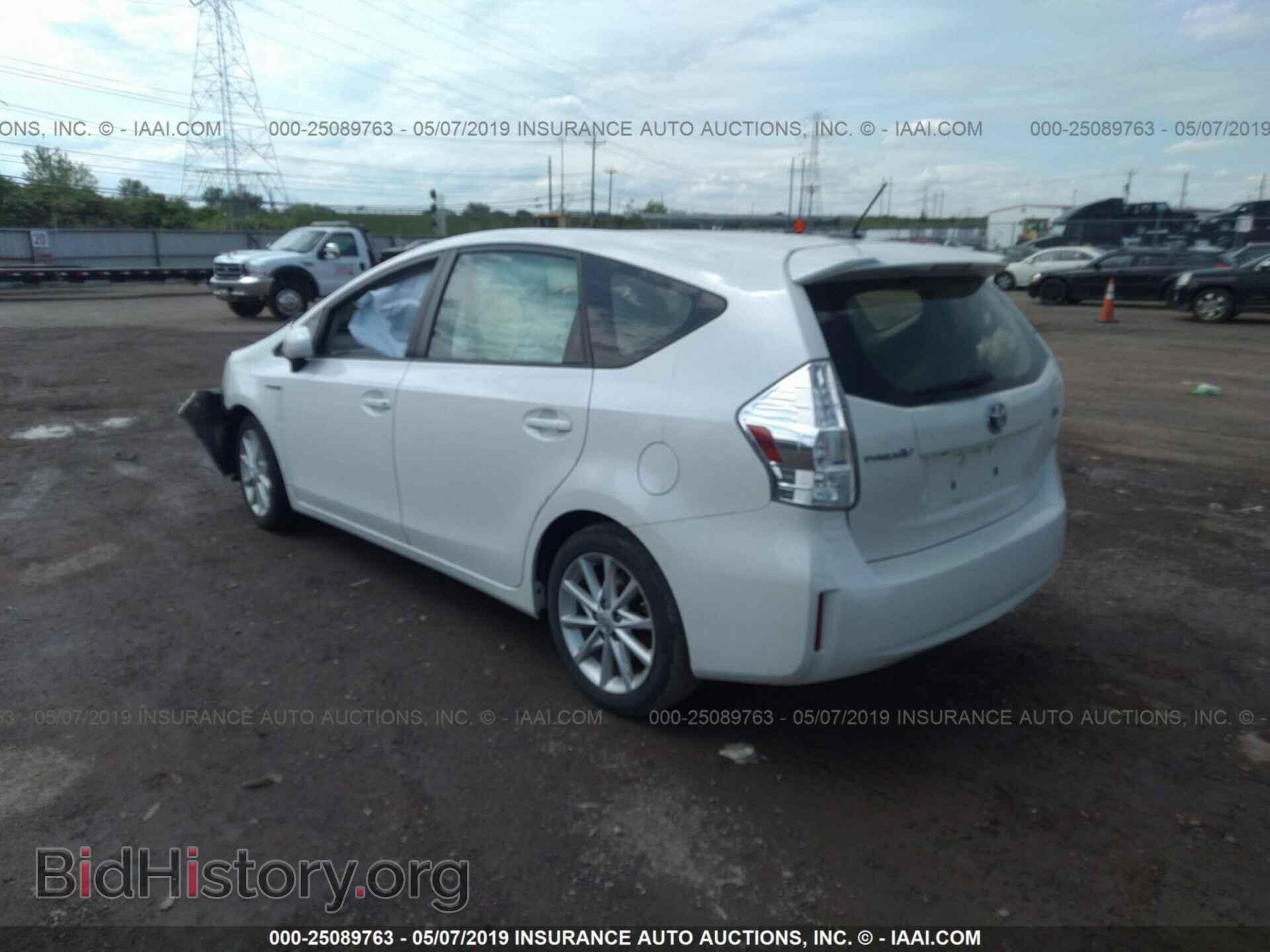 2012 TOYOTA PRIUS V - VIN: JTDZN3EU8C3135400 - Фото 3