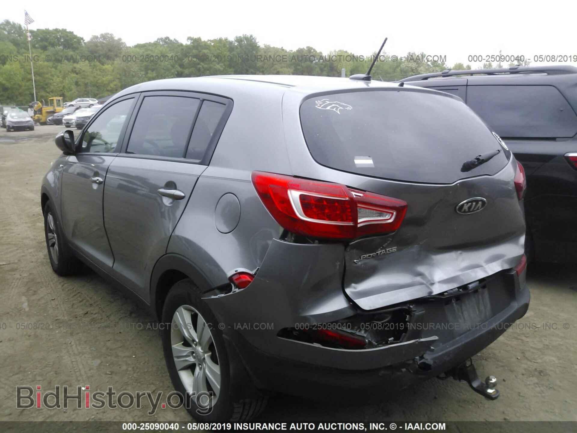 2012 KIA SPORTAGE - VIN: KNDPBCA26C7292484 - Фото 3