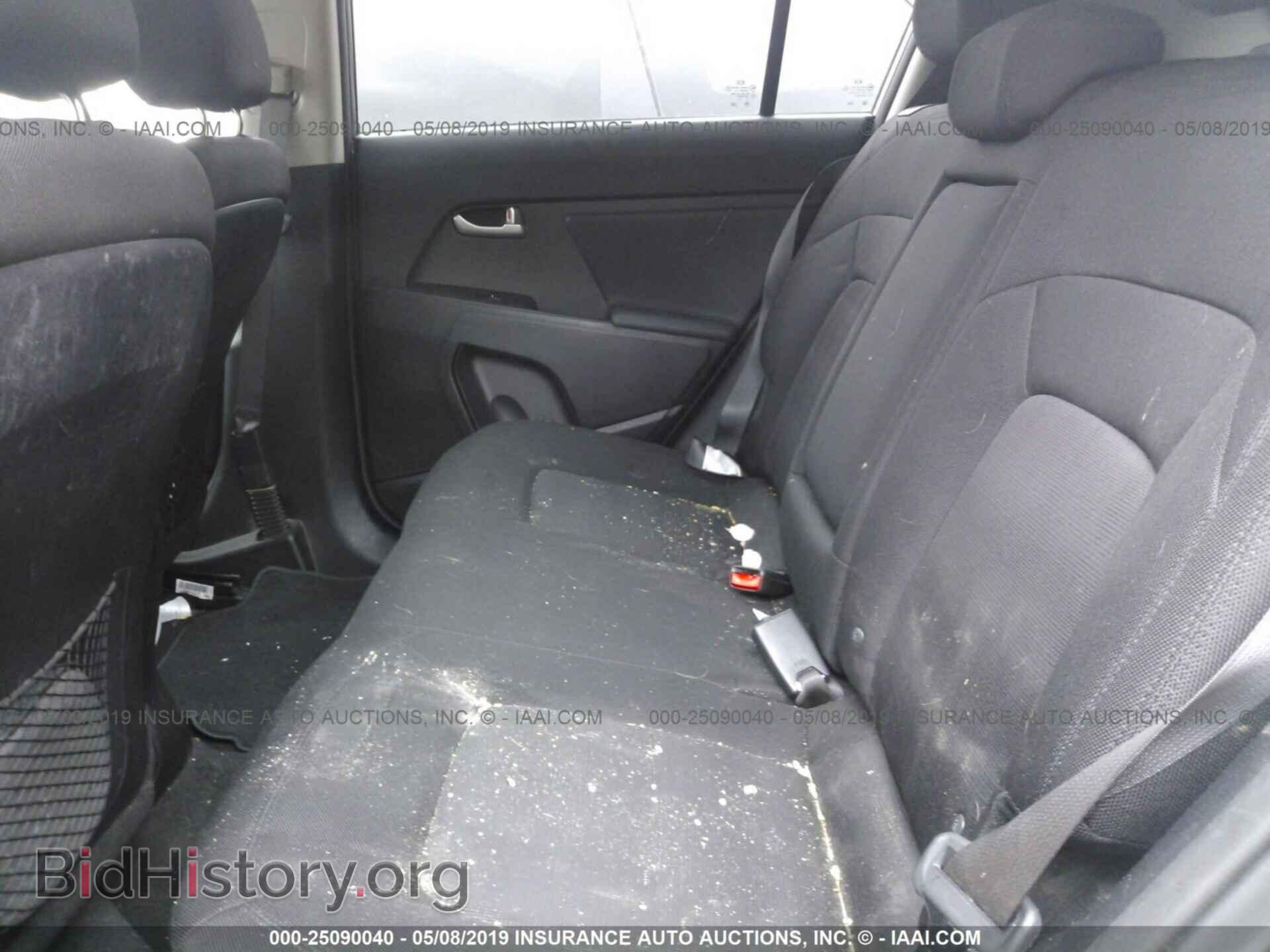 2012 KIA SPORTAGE - VIN: KNDPBCA26C7292484 - Фото 8